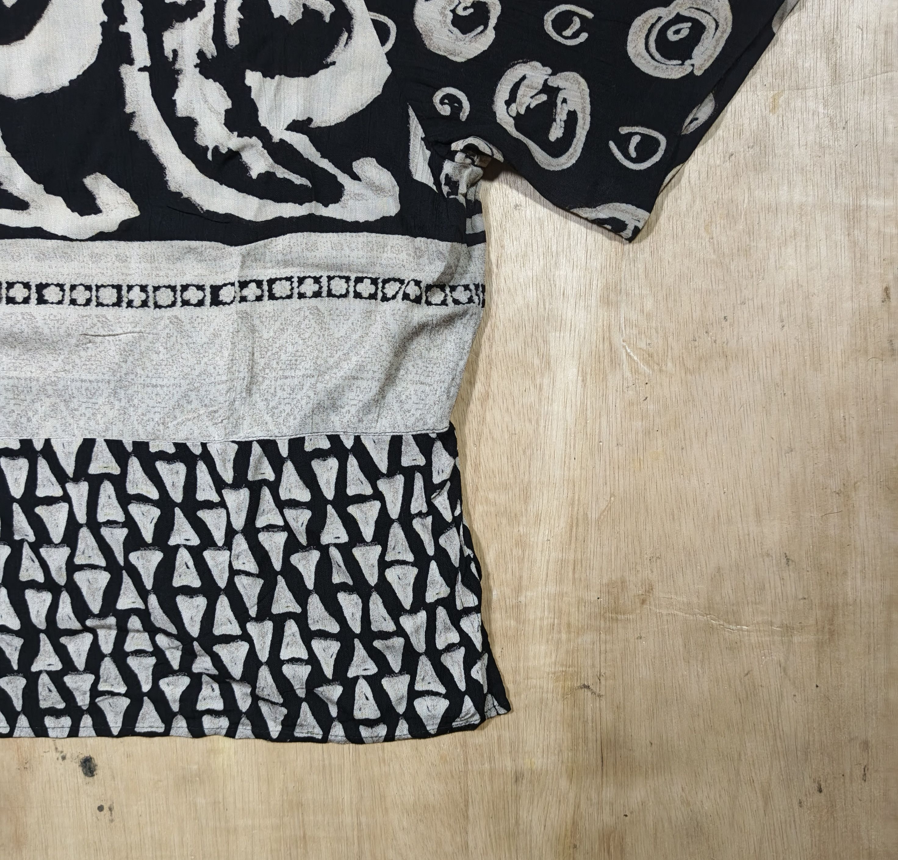 Other CAROLE LITTLE DRESSES Vintage Abstract AOP Rayon Size XL / US 12-14 / IT 48-50 - 6 Thumbnail