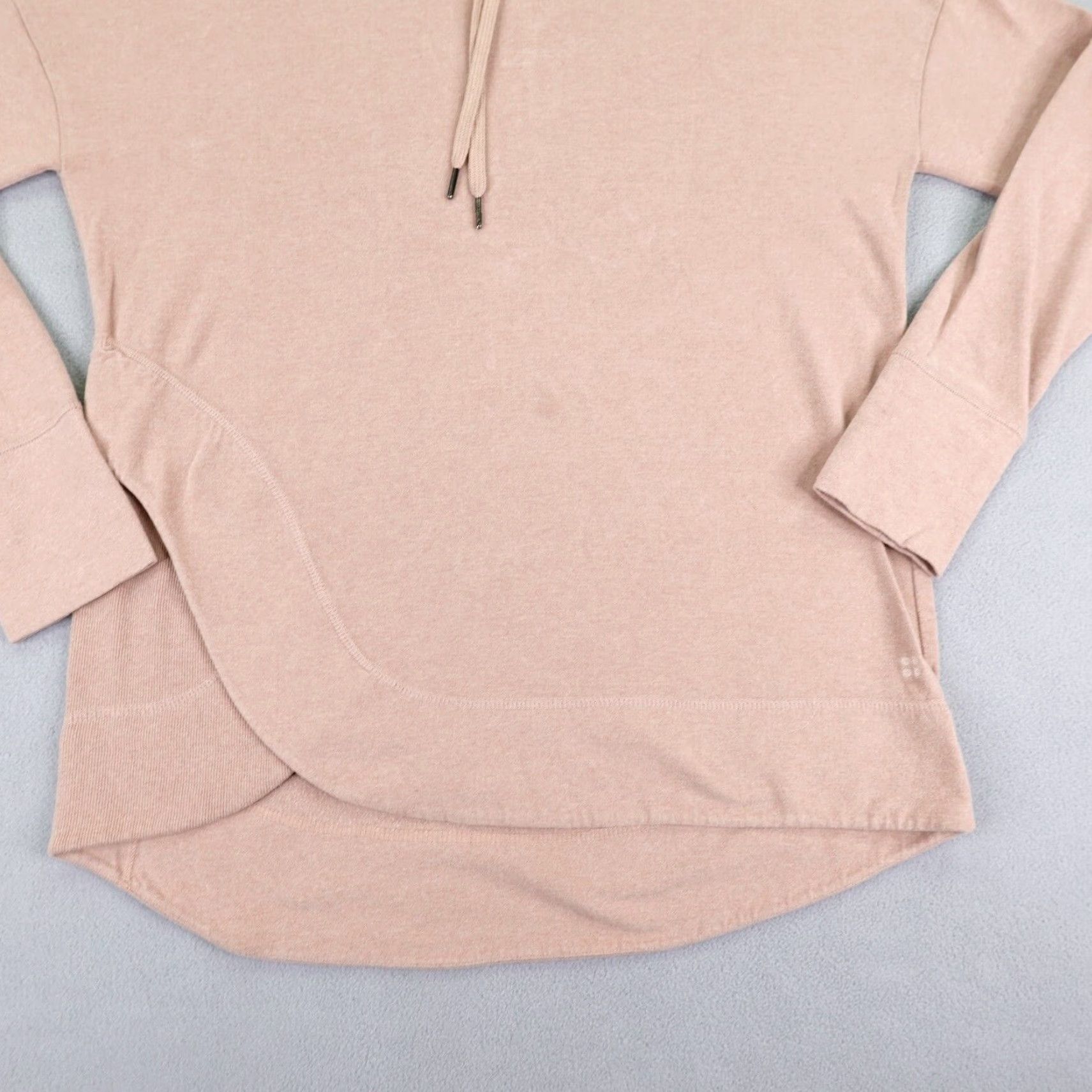 Sweaty Betty VINTAGE Sweaty Betty Women's Hoodie XL Pink Thermal Pullover Sweatshirt Activewear Casual Outdoor Women Size XL / US 12-14 / IT 48-50 - 4 Thumbnail