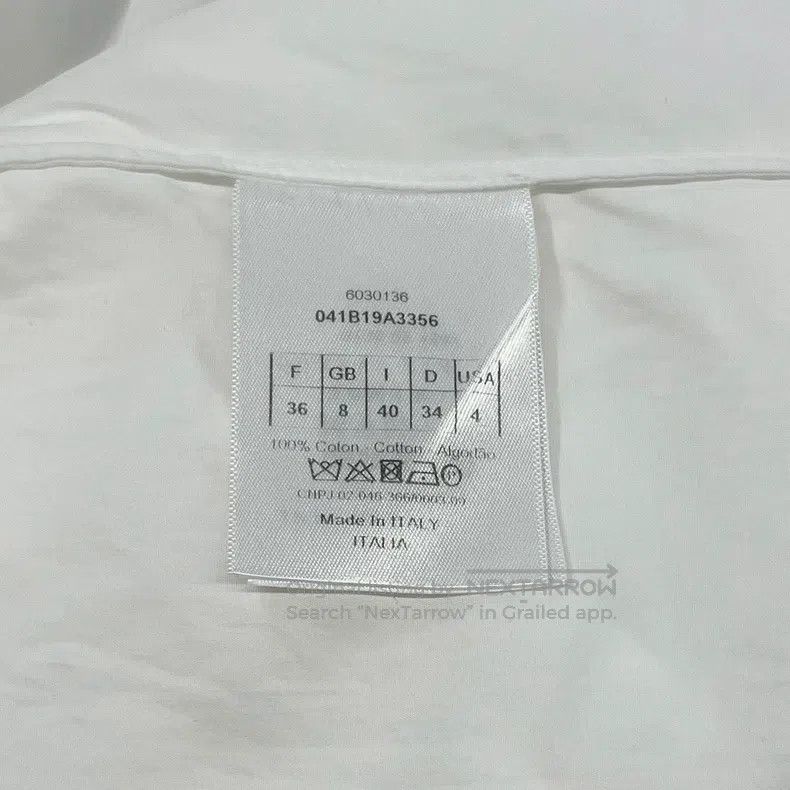 Dior Dior Little Bee White Short-sleeved Shirt Size XS / US 0-2 / IT 36-38 - 6 Thumbnail