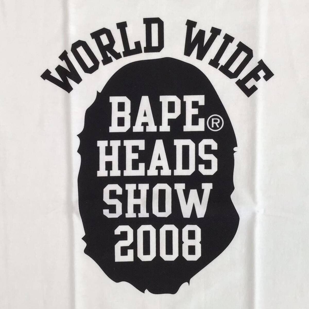 Bape 2008 BAPE HEADS SHOW T-shirt Kanye Pharrell NIGO NERD APE Size US S / EU 44-46 / 1 - 4 Thumbnail