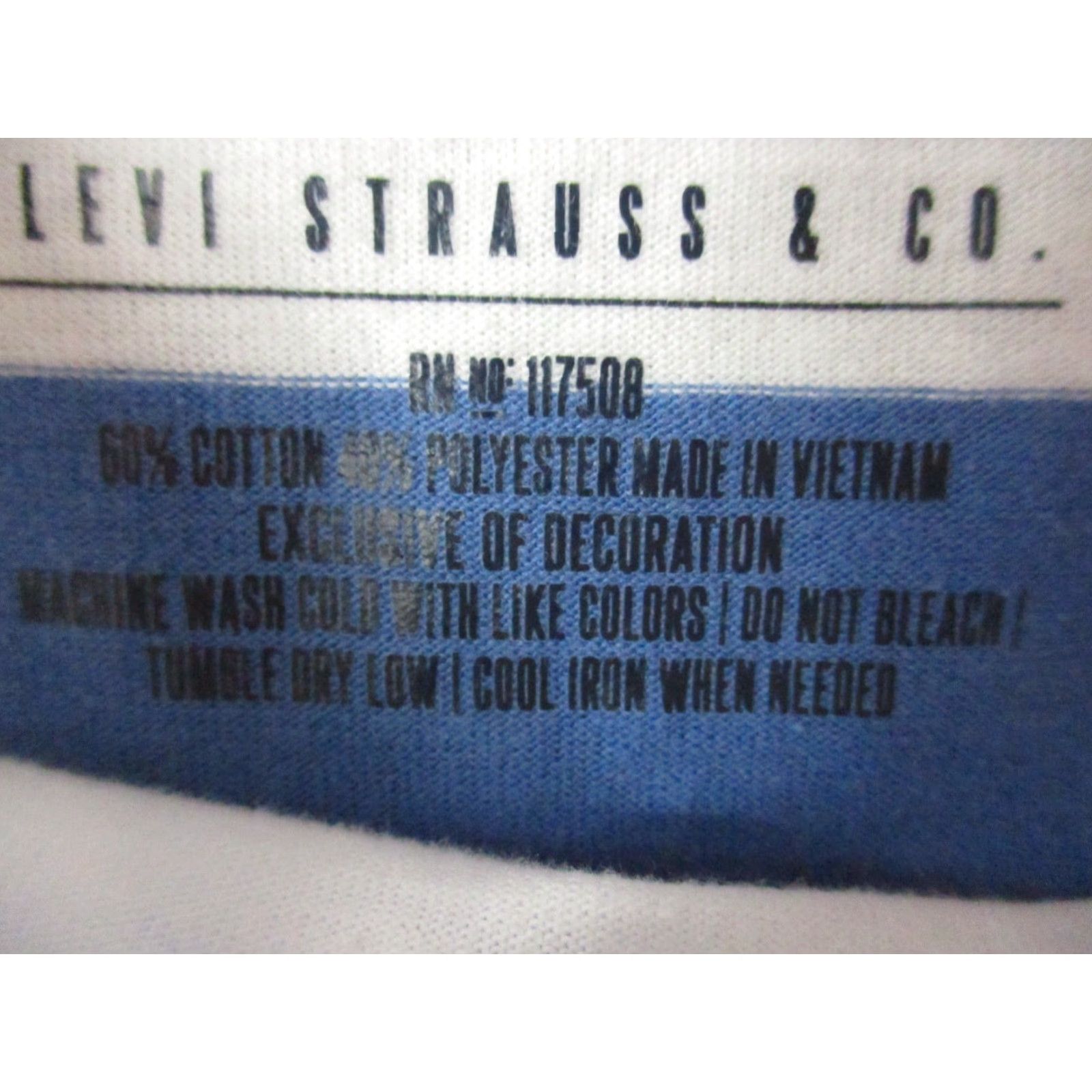 Levi's Levi's Logo Shirt Medium Men's Multicolor Striped Short Sleeve T-Shirt Size US M / EU 48-50 / 2 - 4 Thumbnail
