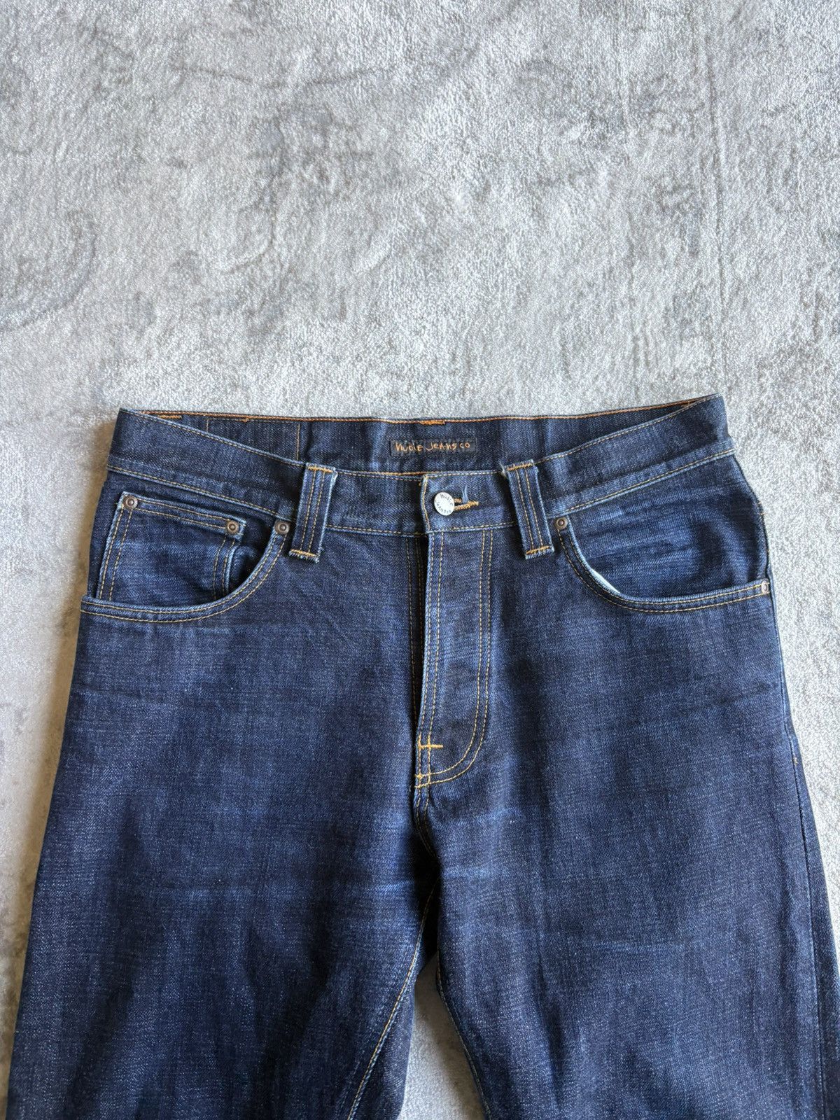 Nudie Jeans Nudie Jeans Straight Alf Denim Dry Heavy Size US 31 - 2 Thumbnail