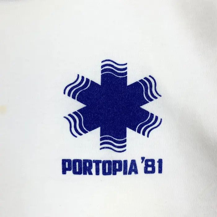 Vintage Vintage 1981 PORTOPIA JAPAN EXHIBITION Tee Shirt Size XS / US 0-2 / IT 36-38 - 5 Thumbnail