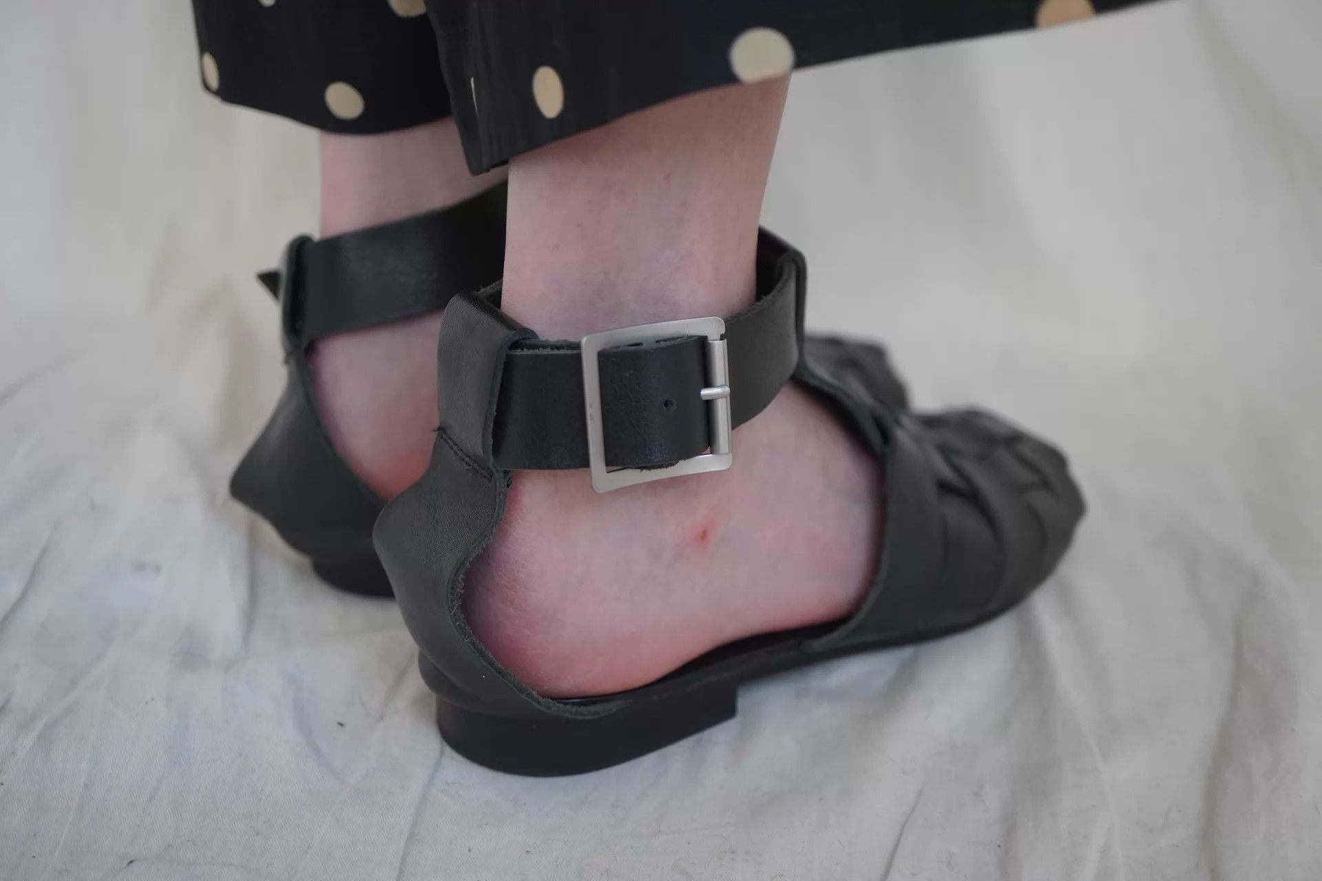 Junya Watanabe Junya Watanabe 1990s Soft Leather Woven Roman Sandal XS Size US 5.5 / IT 35.5 - 6 Thumbnail