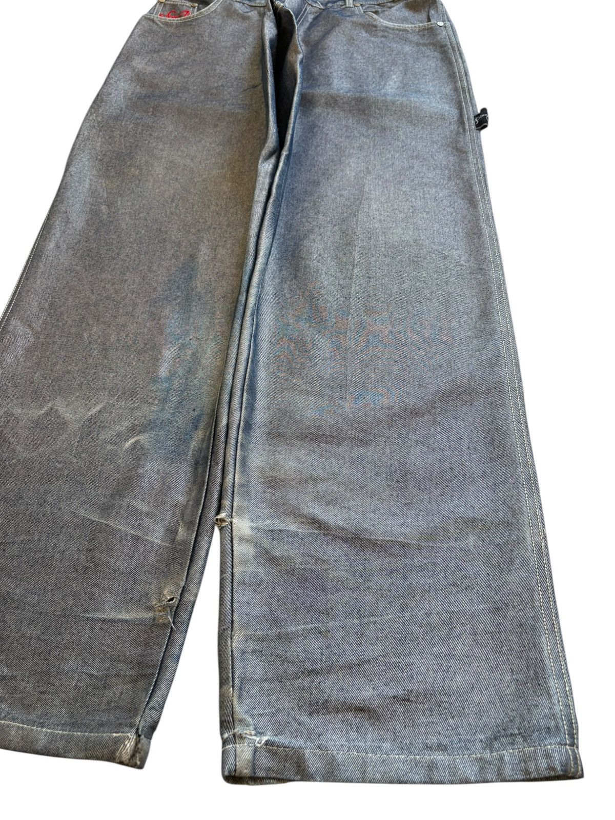 Sean John Vintage Sean John Carpenter Distressed Loose Baggy Jeans Size US 34 / EU 50 - 7 Thumbnail