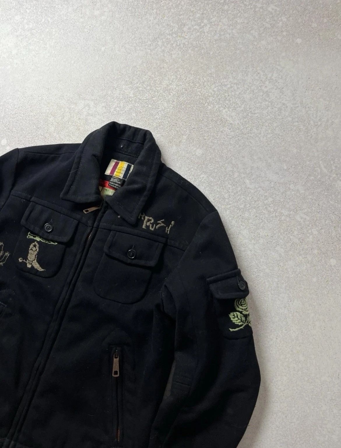 Diesel Vintage Diesel Bandits Wool Acrylic Polyester Jacket Men’s Size US S / EU 44-46 / 1 - 2 Thumbnail