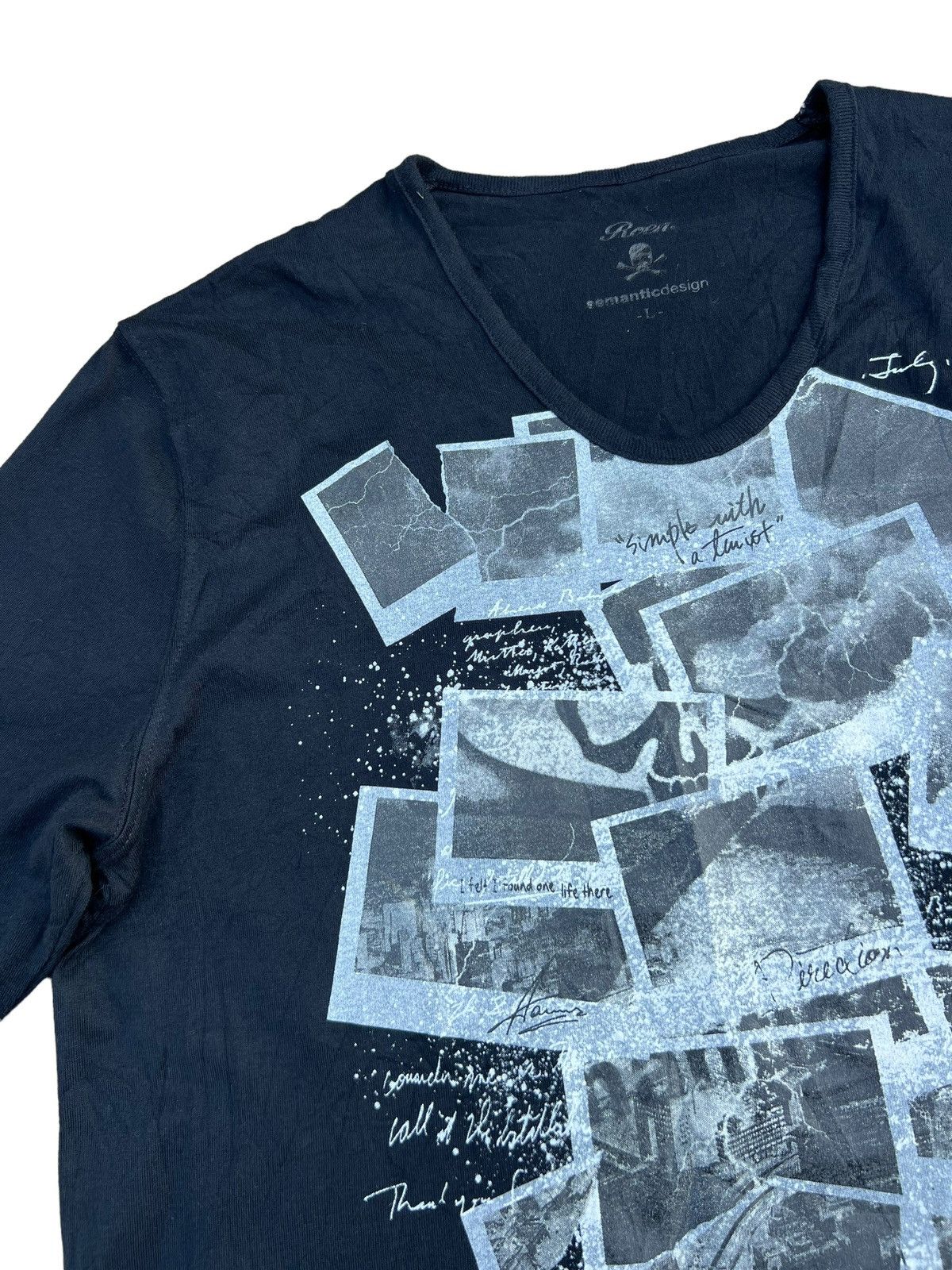 Roen × semanticdesign Roen Japan X Semantic Design Long Sleeve t shirt Size US M / EU 48-50 / 2 - 5 Thumbnail