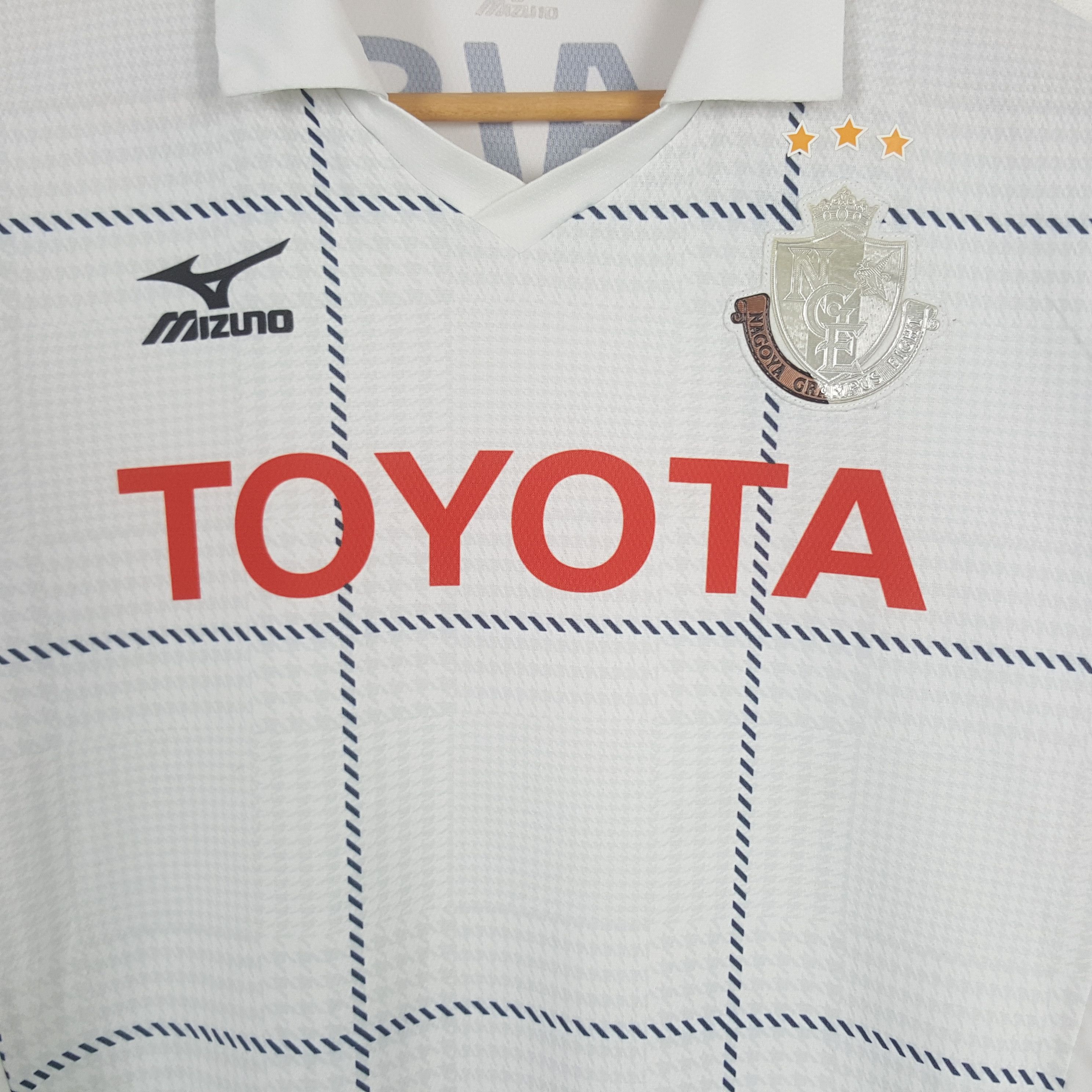 Mizuno Vintage Japan Toyota Sponsor Soccer Polos Jersey C285N56 Size US M / EU 48-50 / 2 - 2 Thumbnail