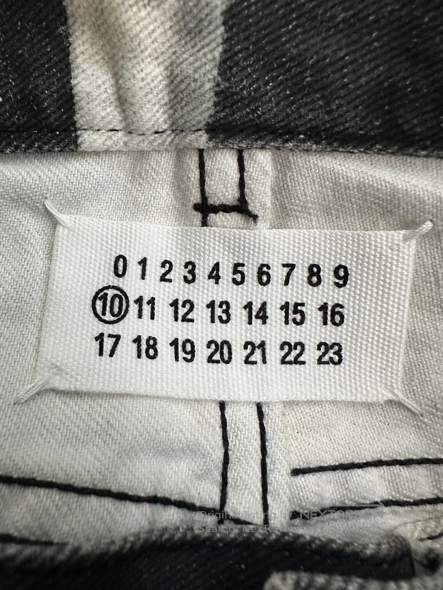 Maison Margiela Maison Margiela 10aw EPT Zebra-pattern jeans| Size US 28 / EU 44 - 7 Thumbnail