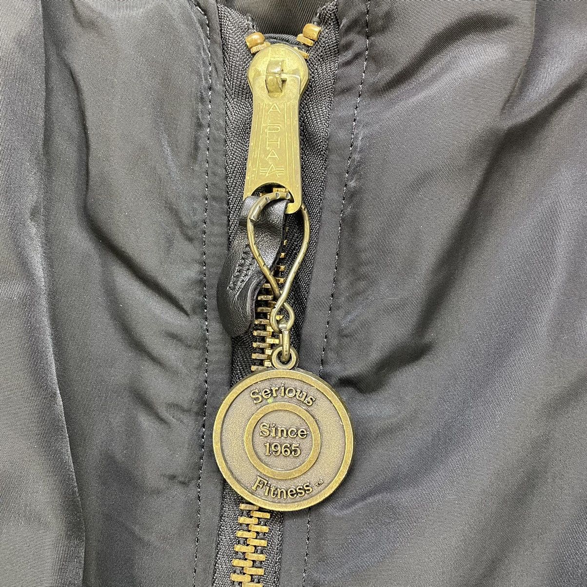 Alpha Industries 👉Vintage Alpha Bomber MA 1 Heavy Duty Zip Jacket Size US S / EU 44-46 / 1 - 5 Thumbnail