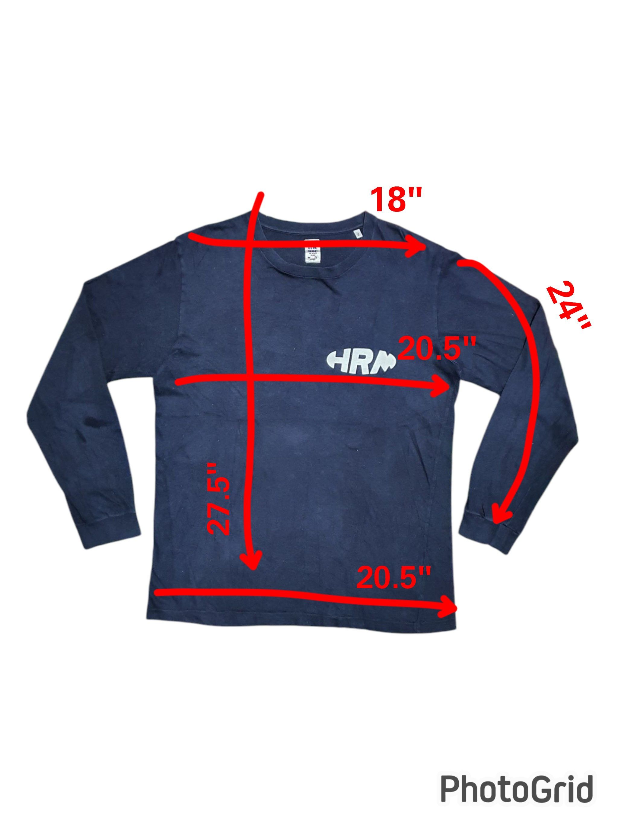 HRMTG × Japanese Brand HRM HR MARKET 20.5”/27.5” NAVY BLUE LONGSLEEVE T-SHIRT Size US M / EU 48-50 / 2 - 10 Thumbnail