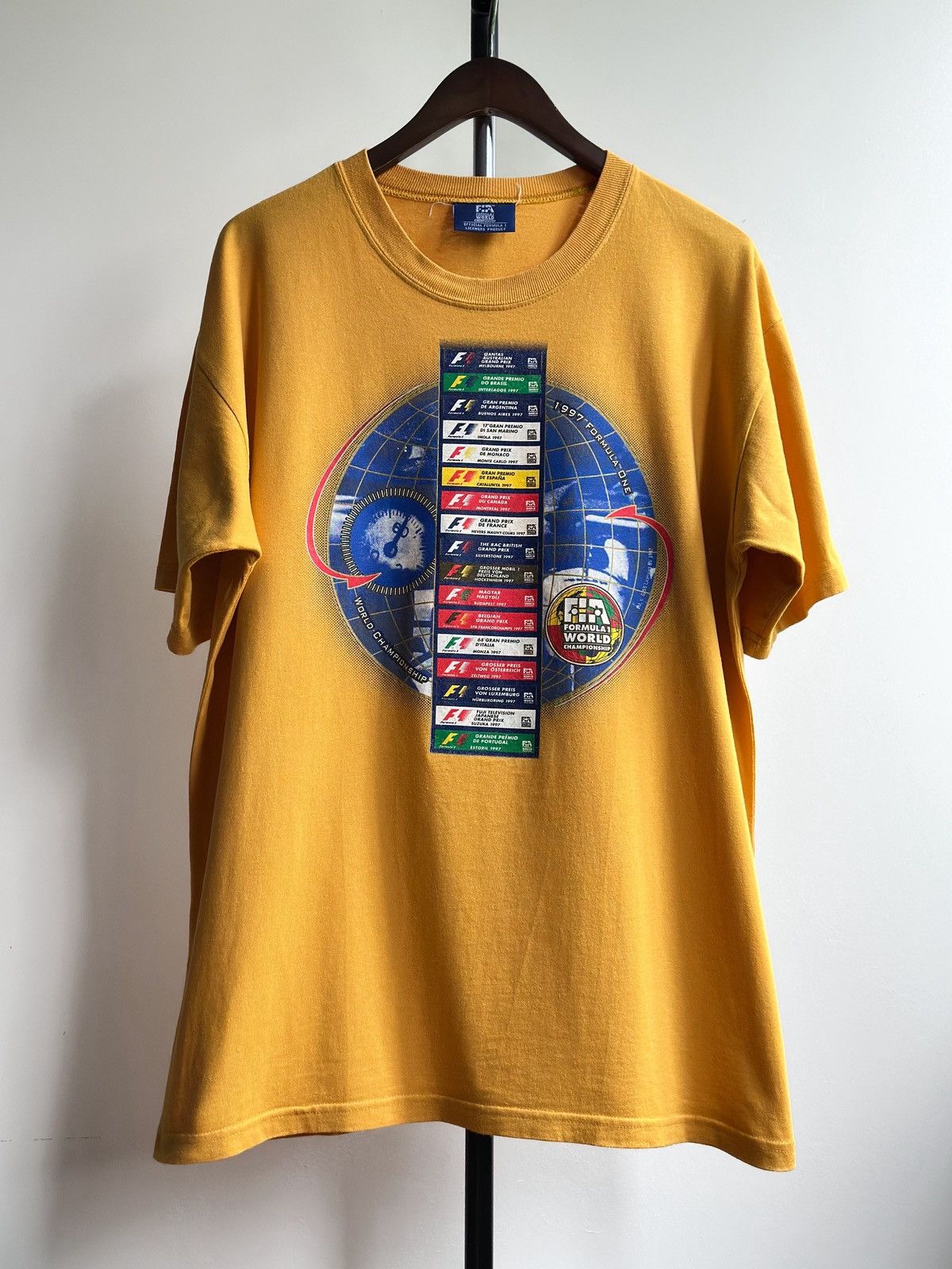 Formula 1 Vintage F1 Formula 1 World Championship Grand Prix FIA Tee Size US XL / EU 56 / 4 - 1 Thumbnail