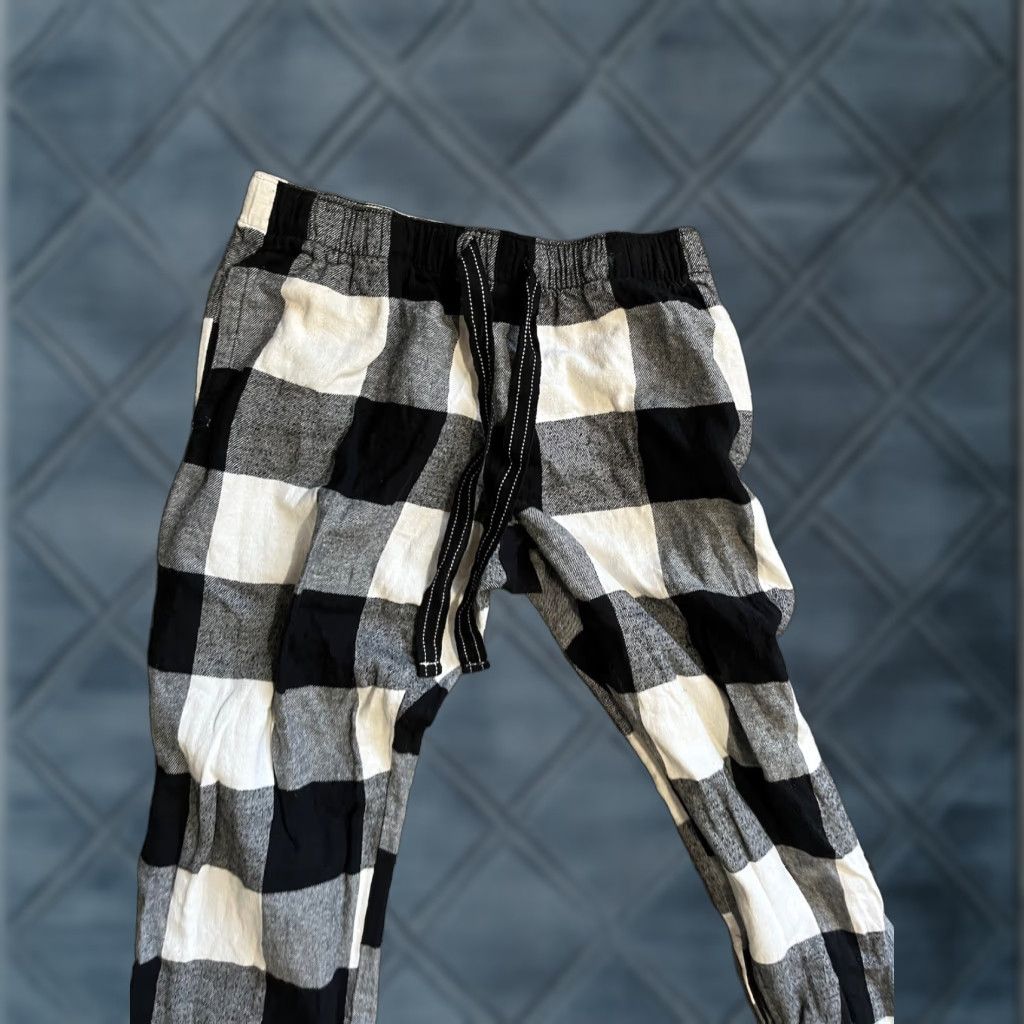 Old Navy Old Navy Womens Lounge Pants Black Buffalo Plaid Comfy XS Match The Fam Size 26" / US 2 / IT 38 - 1 Thumbnail