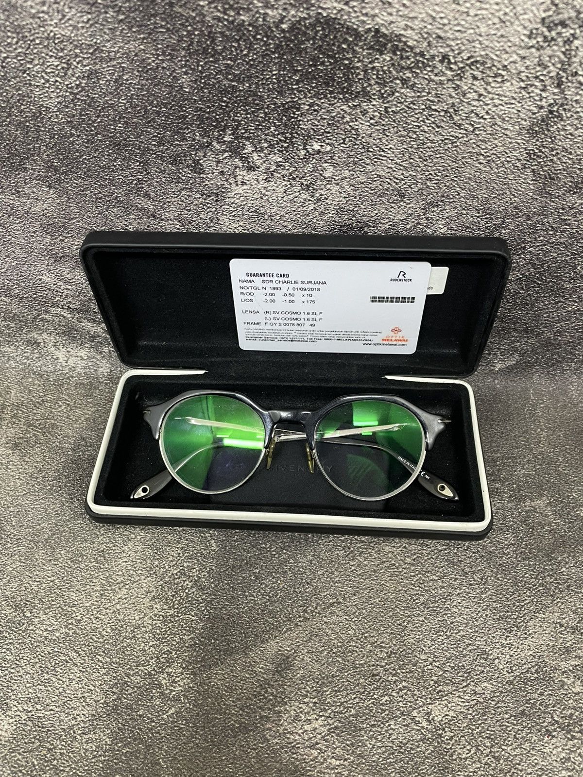 Givenchy Givenchy GV 0078 Round Optical Glasses -Full Set W/ Warranty Size ONE SIZE - 2 Thumbnail