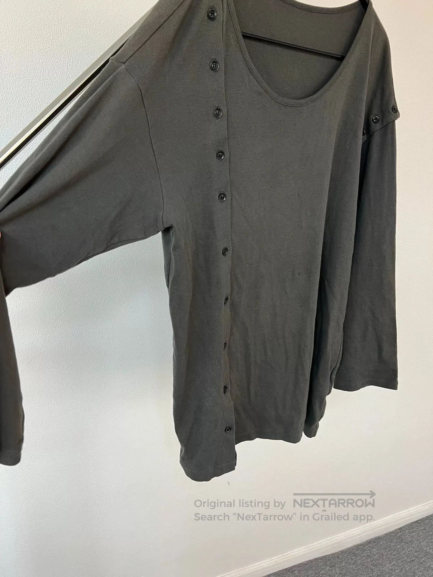 Yohji Yamamoto Yohji Yamamoto Long Sleeve Top. Size US L / EU 52-54 / 3 - 3 Thumbnail