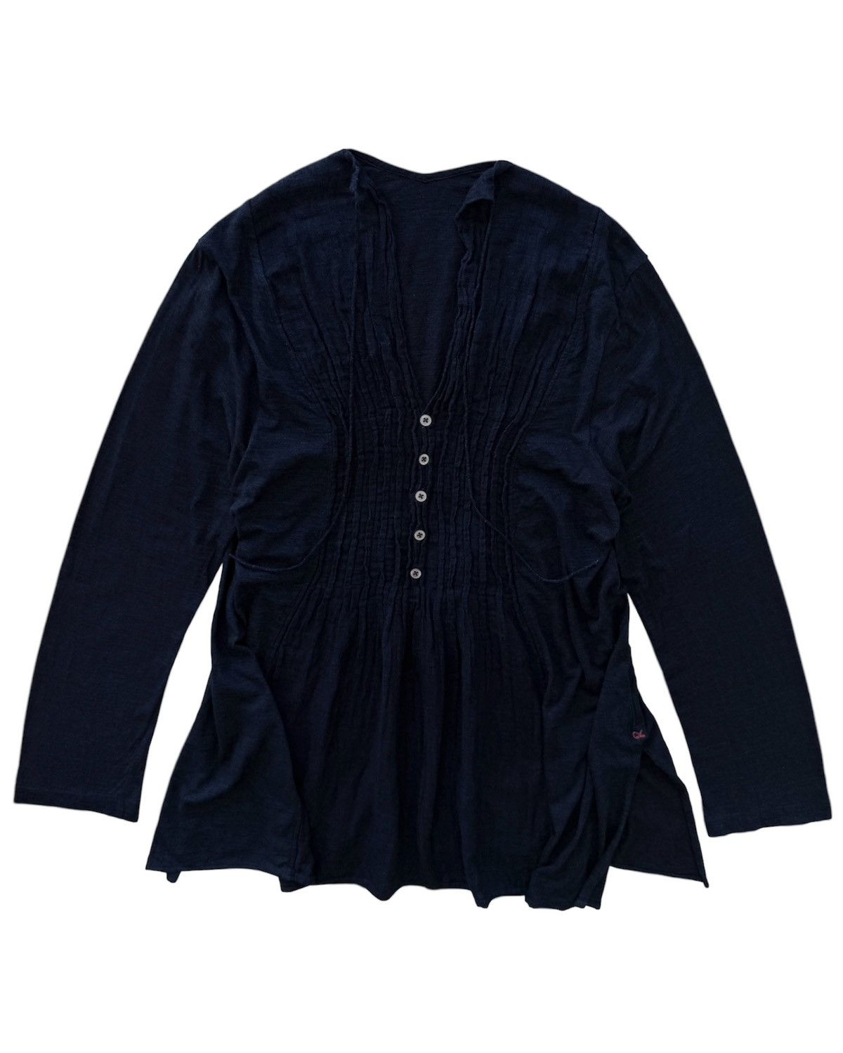 45rpm × Kapital 45RPM INDIGO COTTON SHIRT STYLE TUNIC Size M / US 6-8 / IT 42-44 - 3 Thumbnail