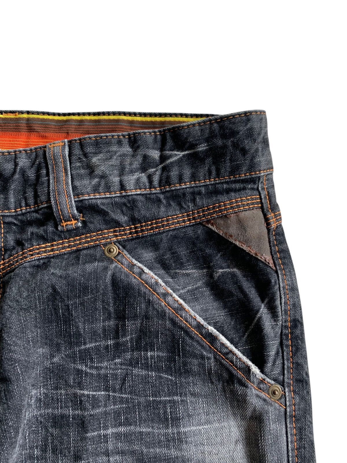 Kapital VINTAGE EDWIN BLUE TRIP NAVAJO FADED&RUSTY JAPANESE DENIM Size US 34 / EU 50 - 15 Thumbnail