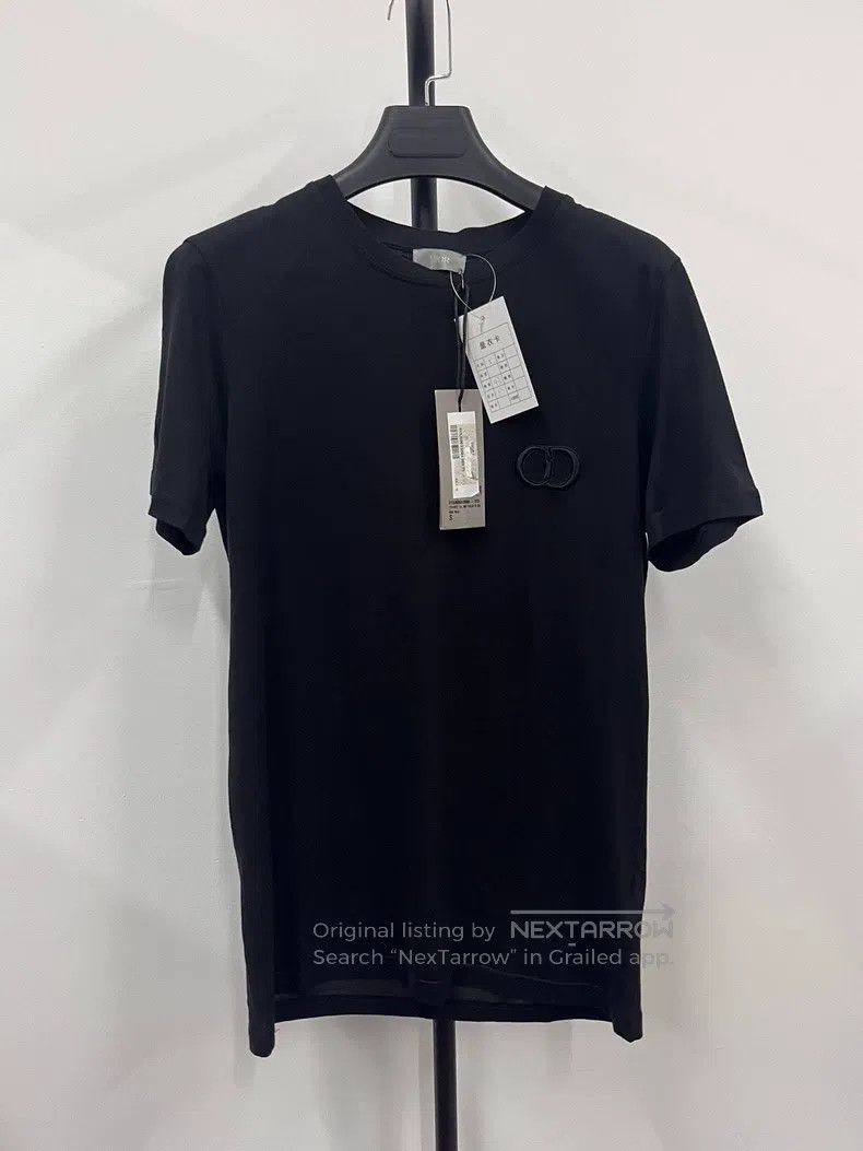 Dior Dior SS23 Solid Colour Logo Letter Embroidery Round-neck S Size US S / EU 44-46 / 1 - 1 Thumbnail