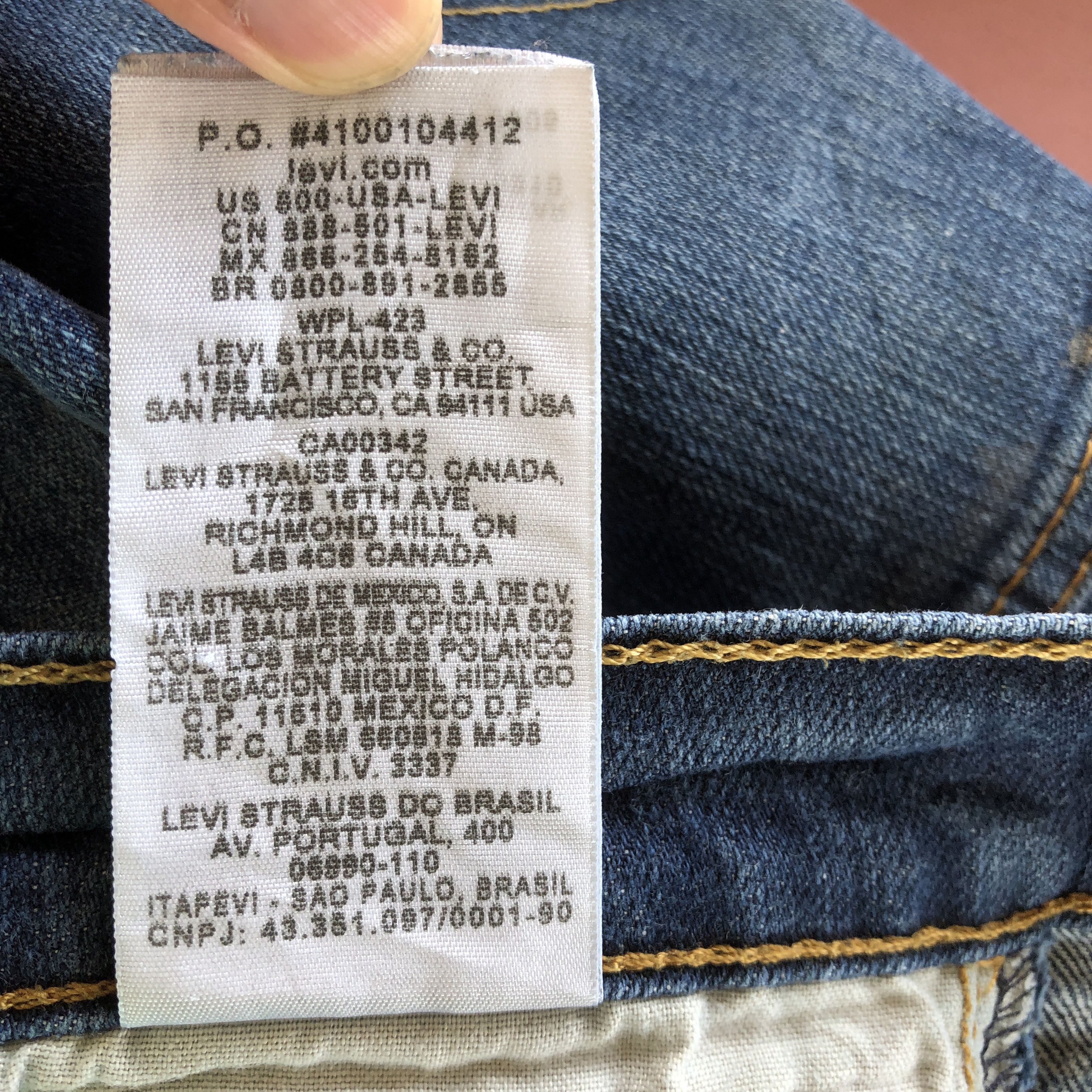 Levi's Vintage Y2K Levis 514 Faded Jeans Levi's Light Wash Denim Size US 30 / EU 46 - 10 Thumbnail