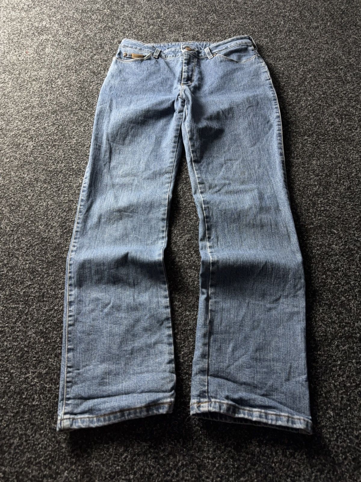 Wrangler Vintage Western Wrangler Straight Leg Jeans Denim Pants Size 31" - 1 Thumbnail