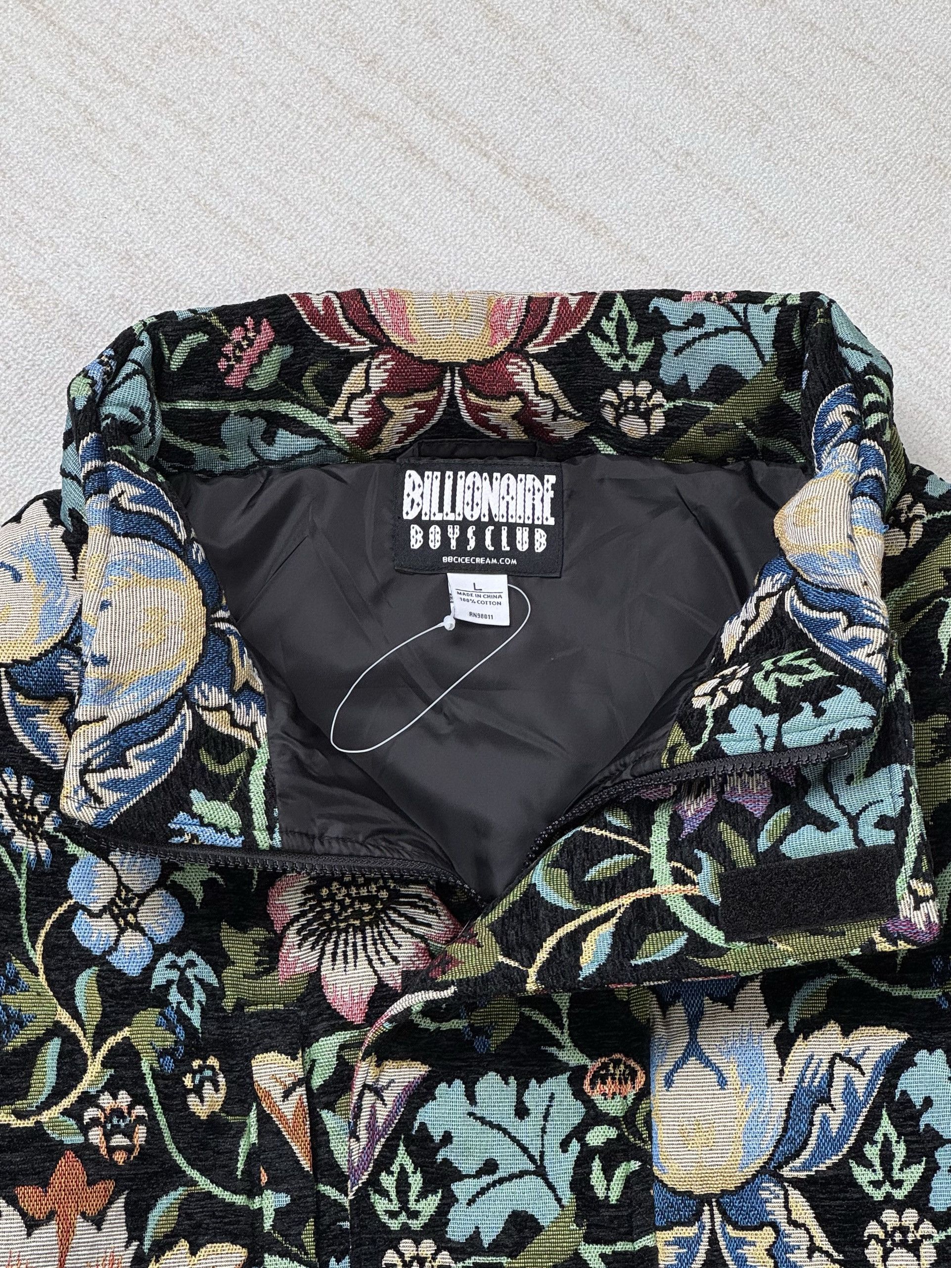 Billionaire Boys Club RARE SAMPLE* BBC FLORAL JACQUARD JACKET Size US L / EU 52-54 / 3 - 3 Thumbnail