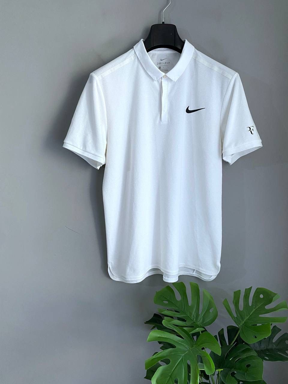 Nike Nike RF Roger Federer Men's White Tennis Polo Shirt, Size L Size US L / EU 52-54 / 3 - 1 Thumbnail