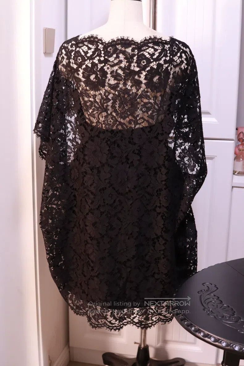 Valentino Valentino Lace wool dress Size M / US 6-8 / IT 42-44 - 4 Thumbnail