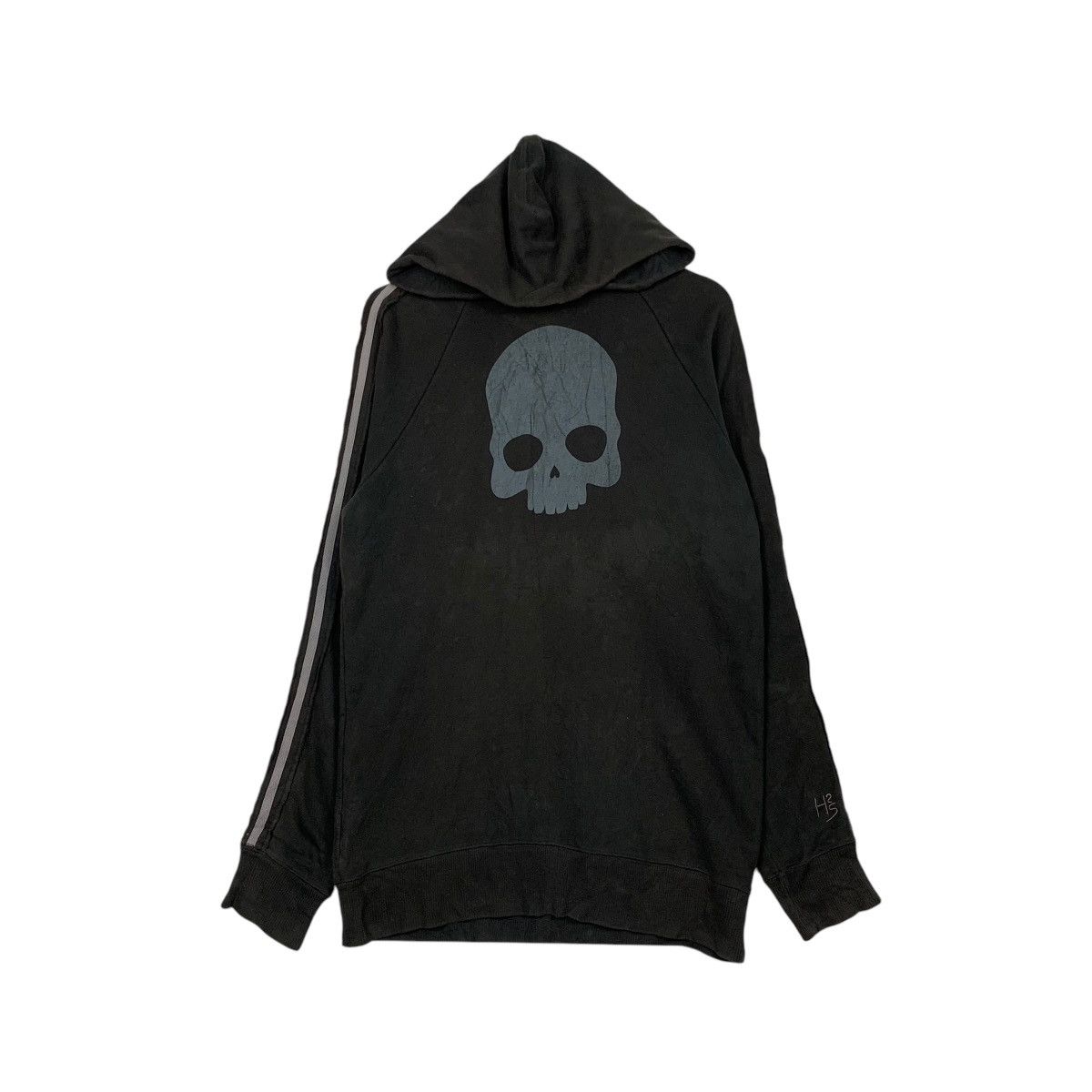 HYDROGEN HYDROGEN Sportswear Skull Graphic Pullover Hoodie #2408-C108 Size US L / EU 52-54 / 3 - 1 Thumbnail