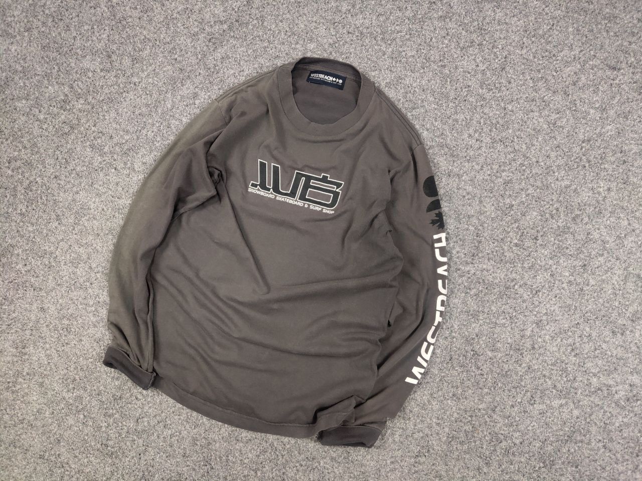 Westbeach Vintage Westbeach Skateboard Surf Graphic Faded long sleeve Size US S / EU 44-46 / 1 - 3 Thumbnail