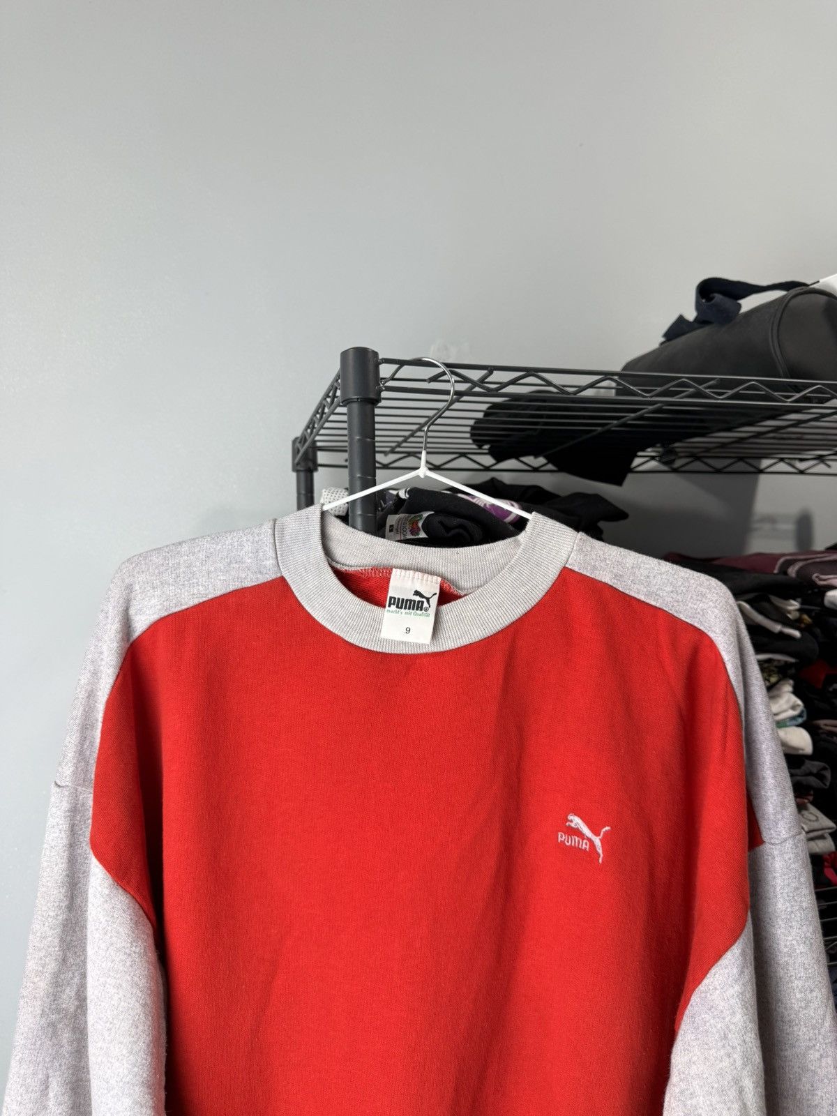 Puma Rare! Vintage 80’s Puma Speedcat Sweatshirt Ferrari Hype Size US L / EU 52-54 / 3 - 2 Thumbnail
