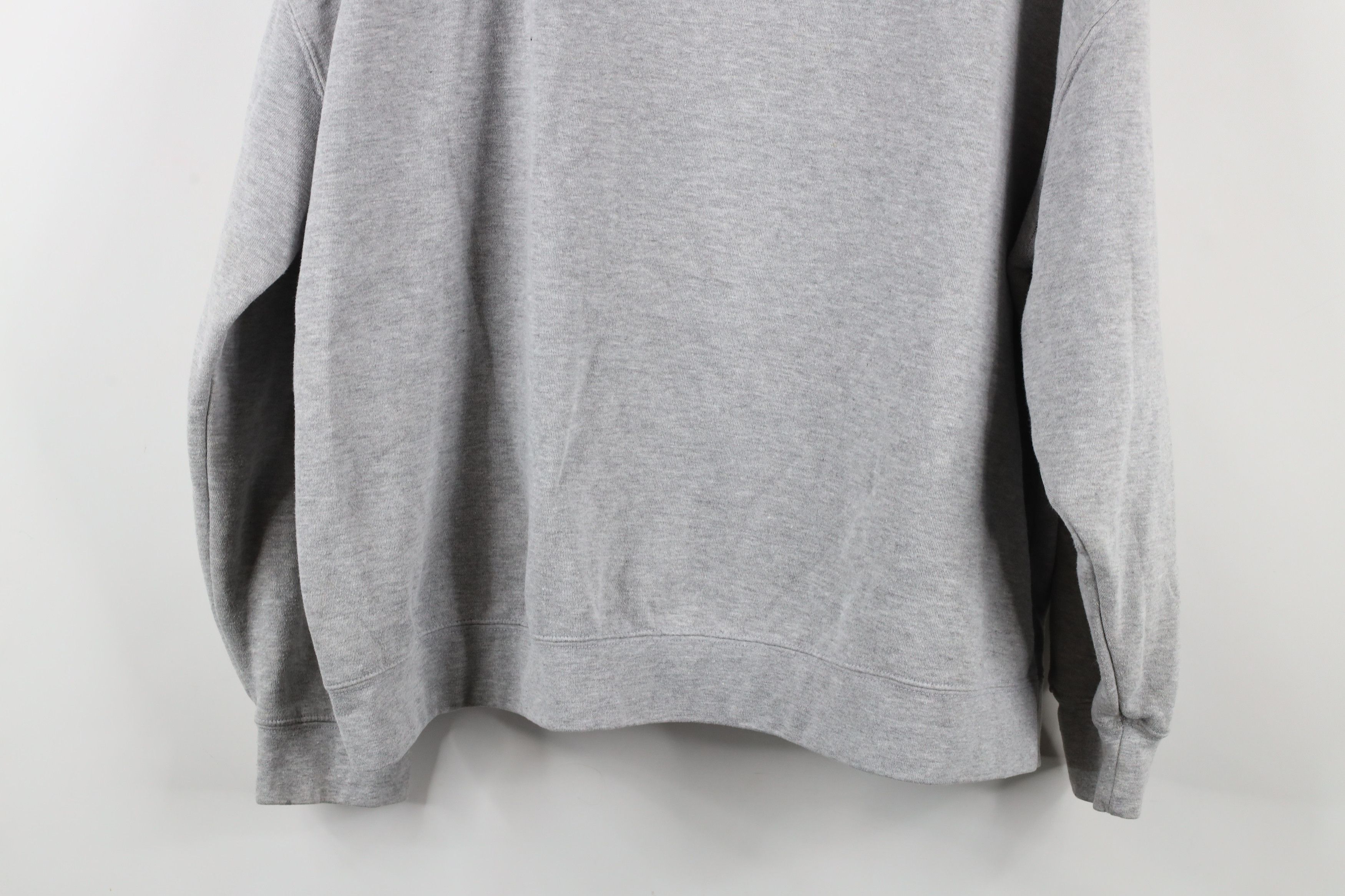 Vintage Vintage 90s Boxy Fit Michigan State University Hoodie Gray Size US XL / EU 56 / 4 - 14 Thumbnail