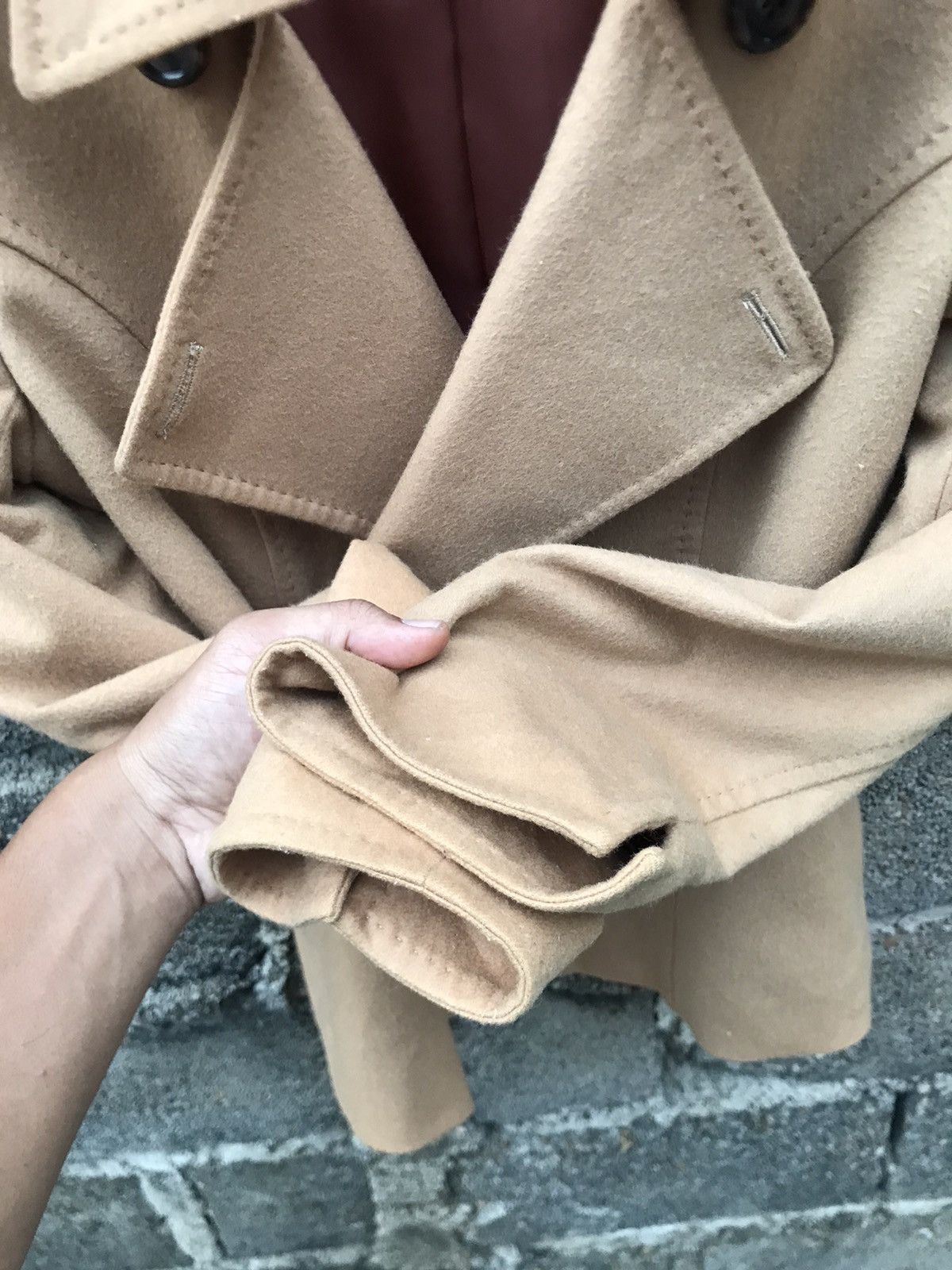 Japanese Brand × Vintage ⚡️RayMayers Double Breast Cropped Coat Size S / US 4 / IT 40 - 6 Thumbnail