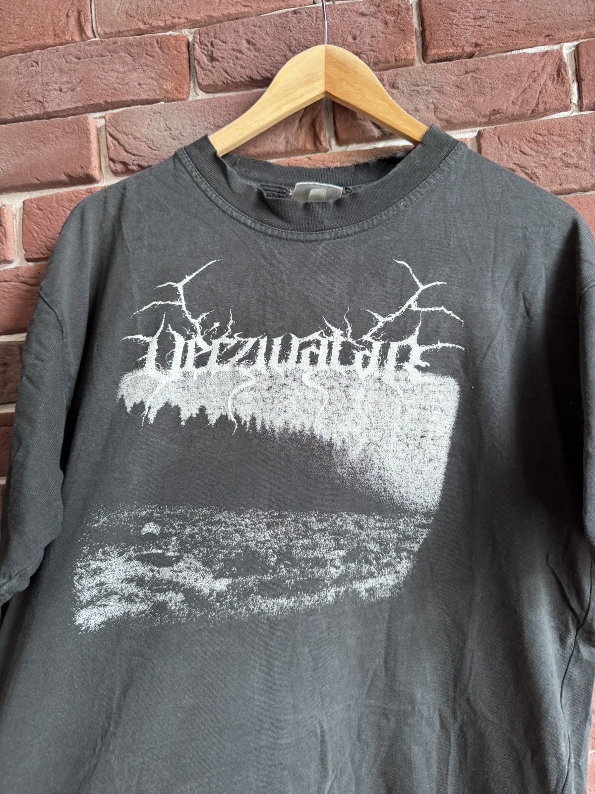 Band Tees Vintage 00s Verzivatar Sombre Cloud Black Metal Band T shirt Size US L / EU 52-54 / 3 - 6 Thumbnail