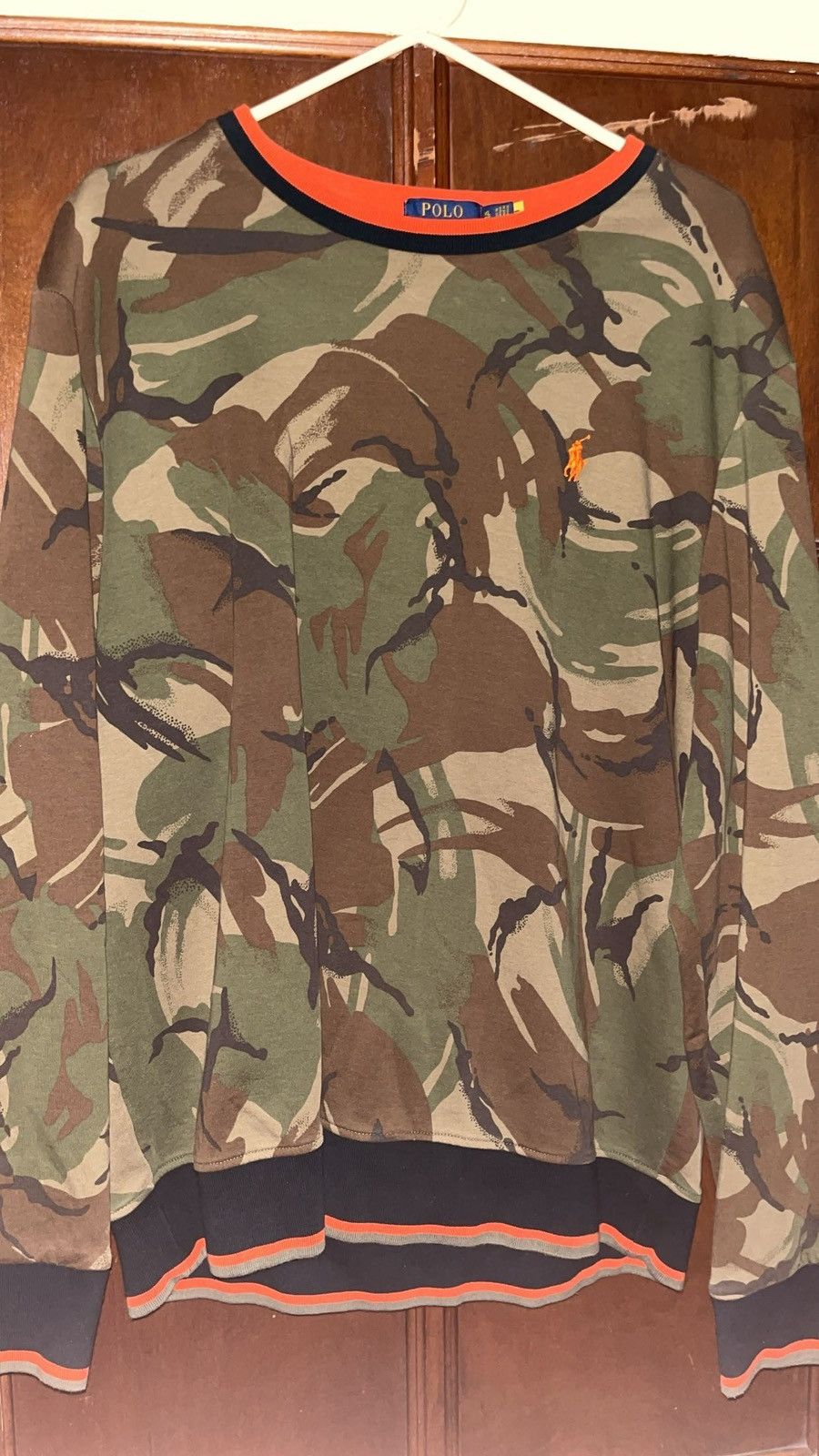 Polo Ralph Lauren Camo pollo sweater Size US XL / EU 56 / 4 - 1 Thumbnail
