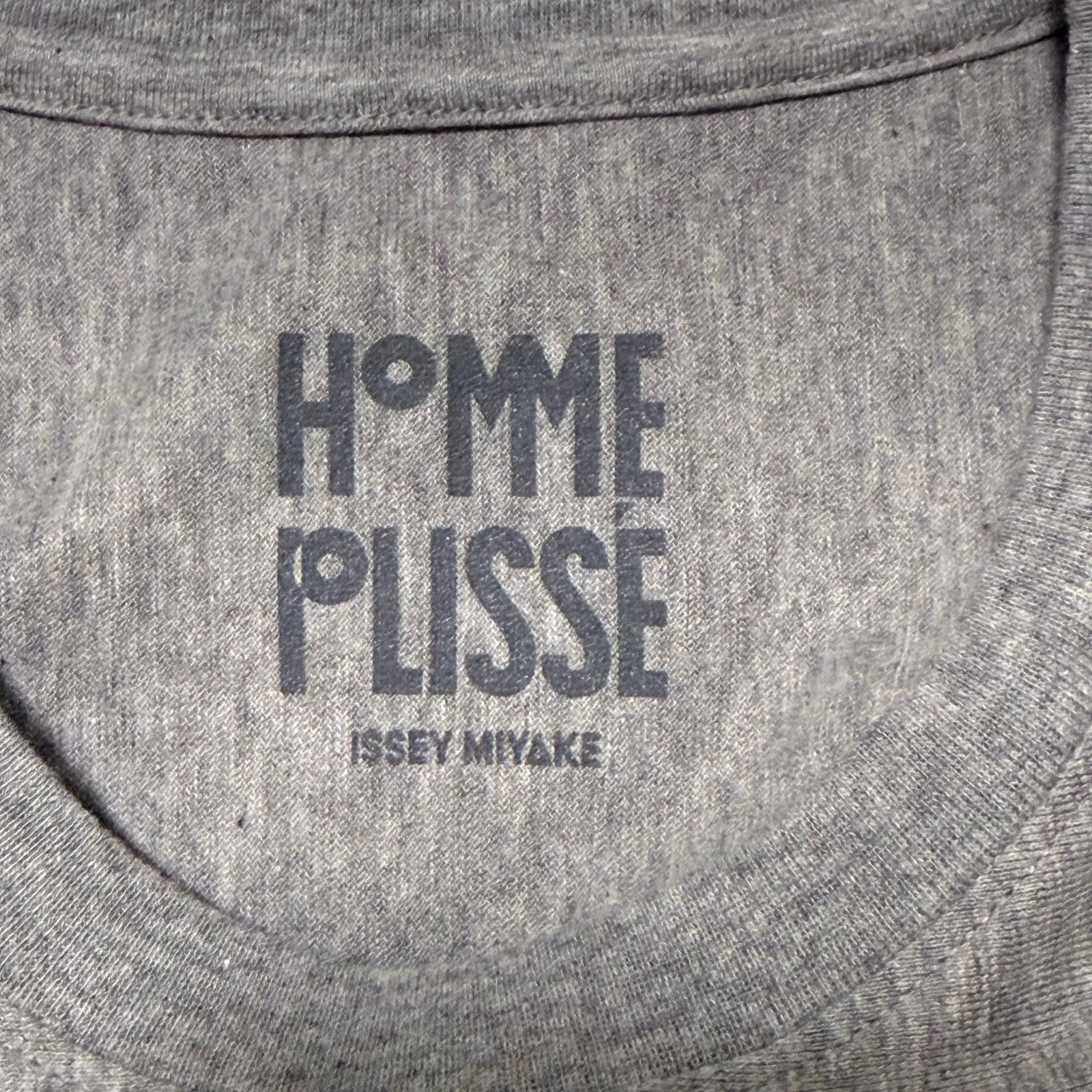 Issey Miyake Homme Plissé Issey Miyake Gray Release T-Shirt | Size 2 Size US M / EU 48-50 / 2 - 3 Thumbnail