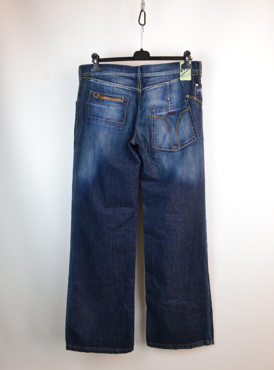 Miss Sixty Miss Sixty Jakko Flare Super Wide Amazing Jeans Women Sz 32 Size 24" / US 00 / IT 34 - 6 Thumbnail