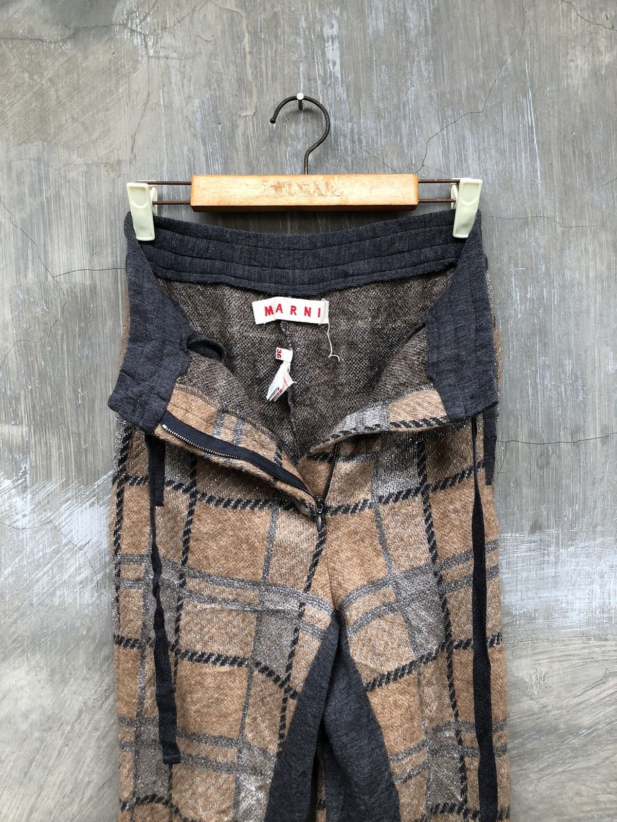 Marni Marni Tartan Sweat Pants Size 25" / US 0 / IT 36 - 4 Thumbnail