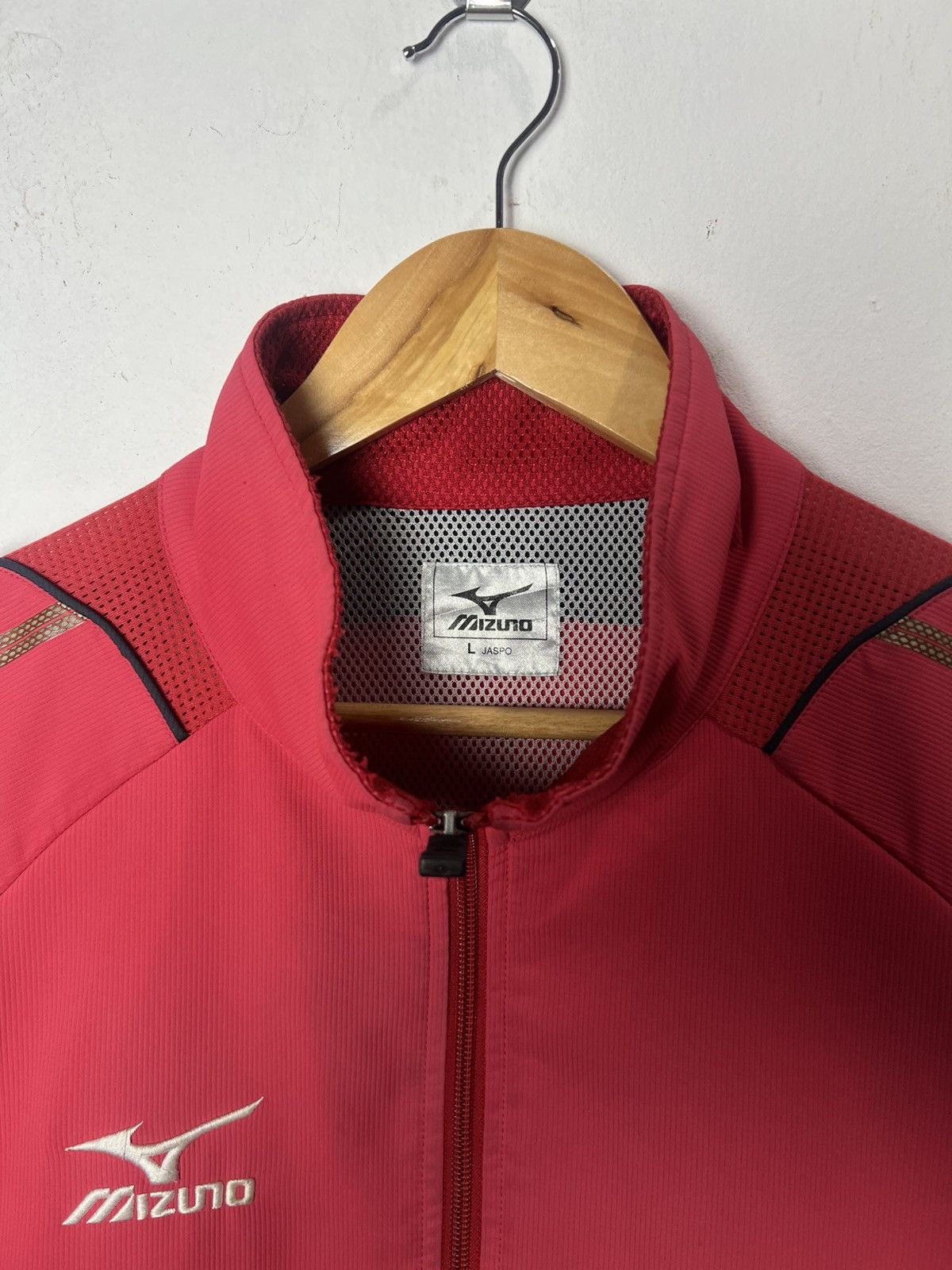 Vintage Vintage Mizuno Track Full Zip Jacket Size US L / EU 52-54 / 3 - 6 Thumbnail