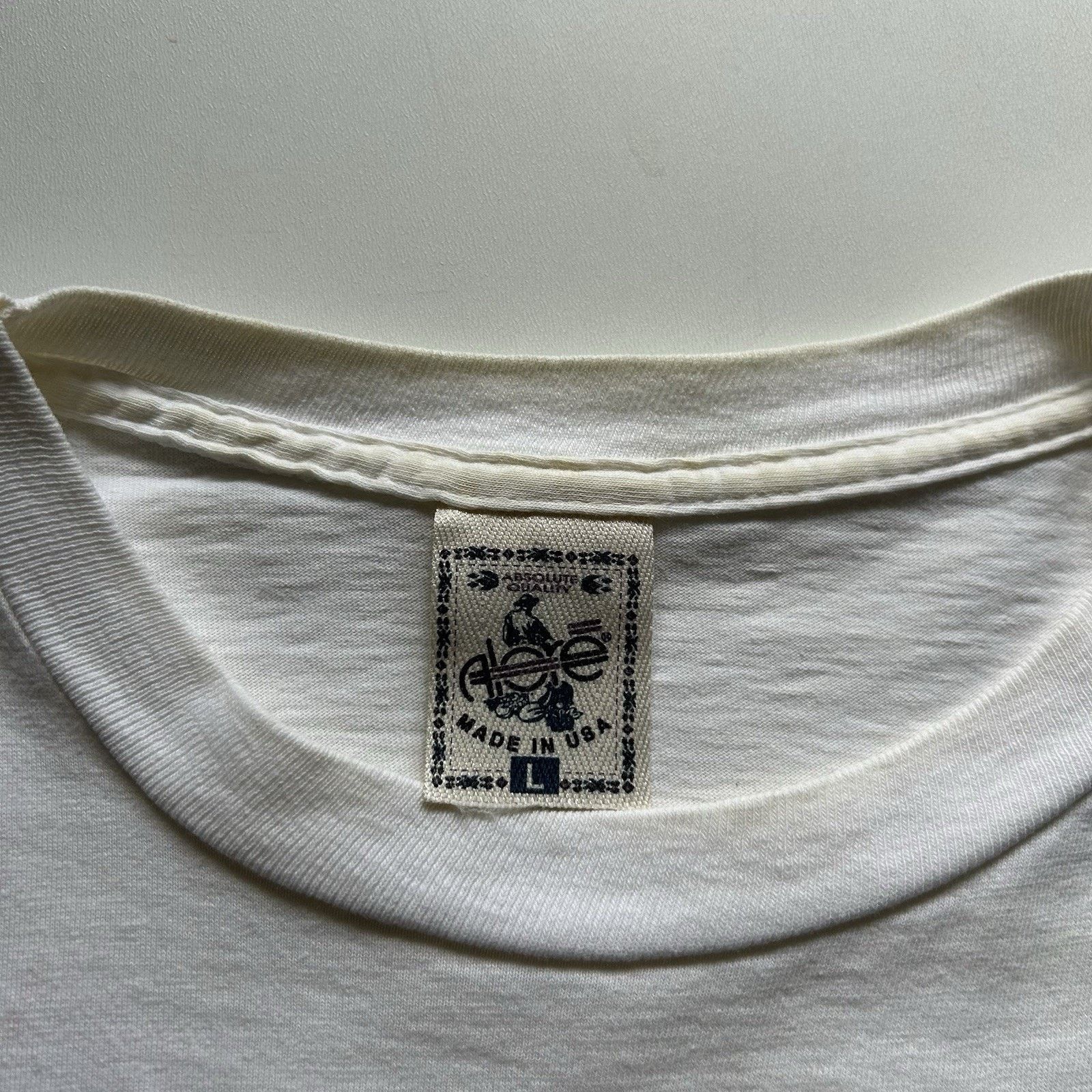 Vintage Vintage 90s Baseball Is Life T-Shirt Large White 1992 Funny Size US L / EU 52-54 / 3 - 4 Thumbnail