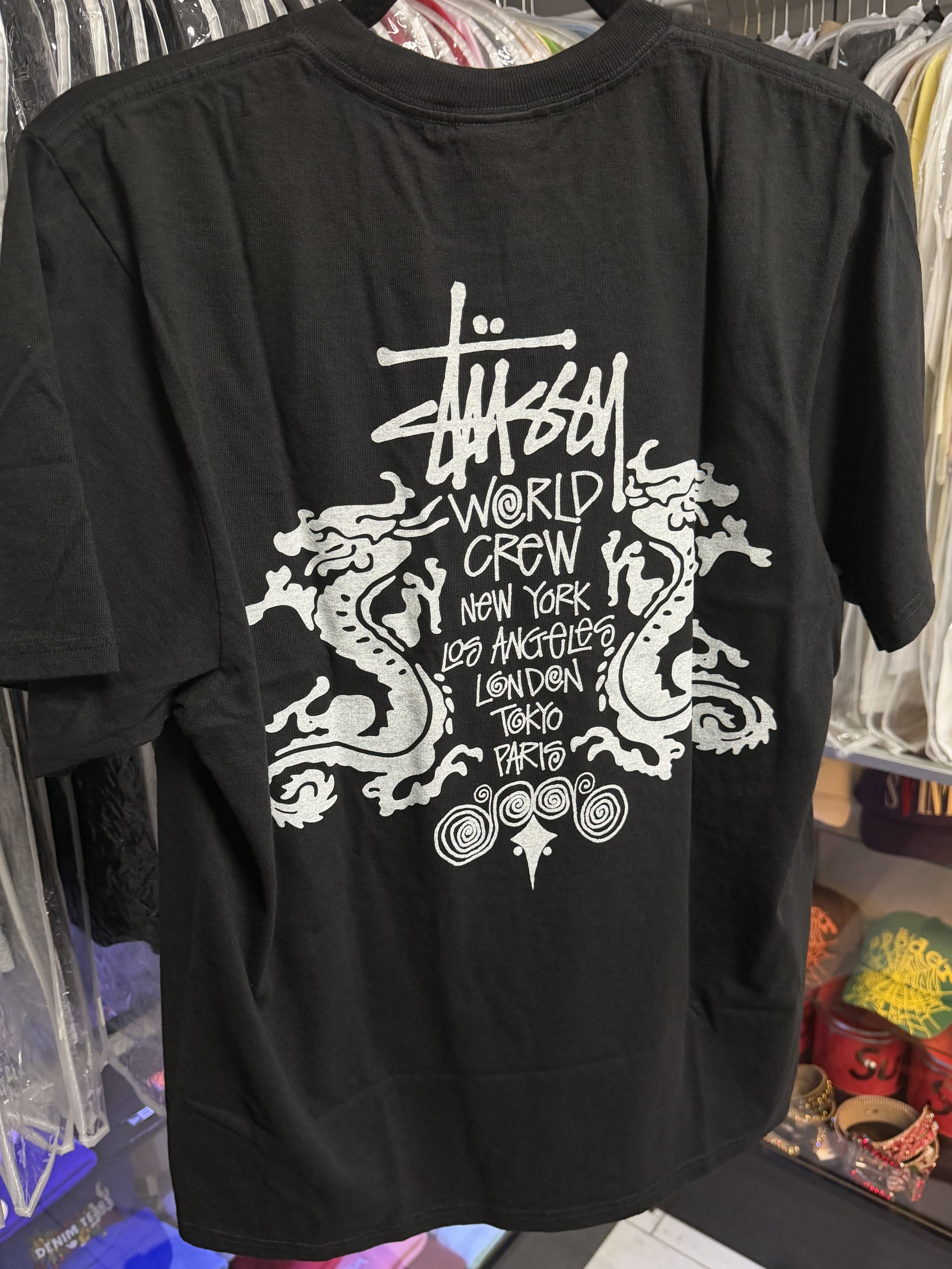 Stussy Stussy Korea Seoul Chapter Tee Black size XXL | Grailed