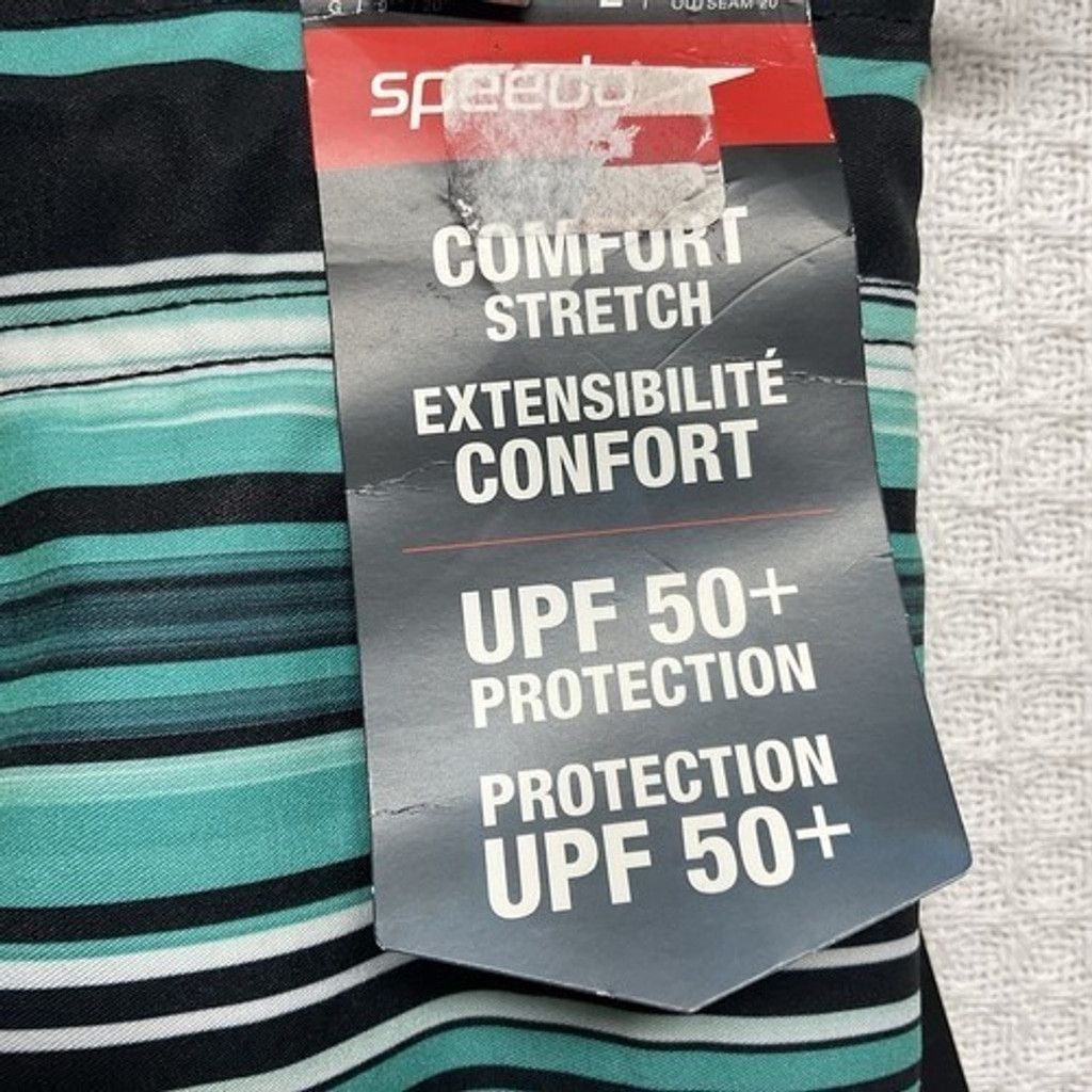 Speedo NWT Speedo Bondi Eco 4-Way UPF 50+ Board/Swim Shorts Men L Size US 34 / EU 50 - 10 Thumbnail