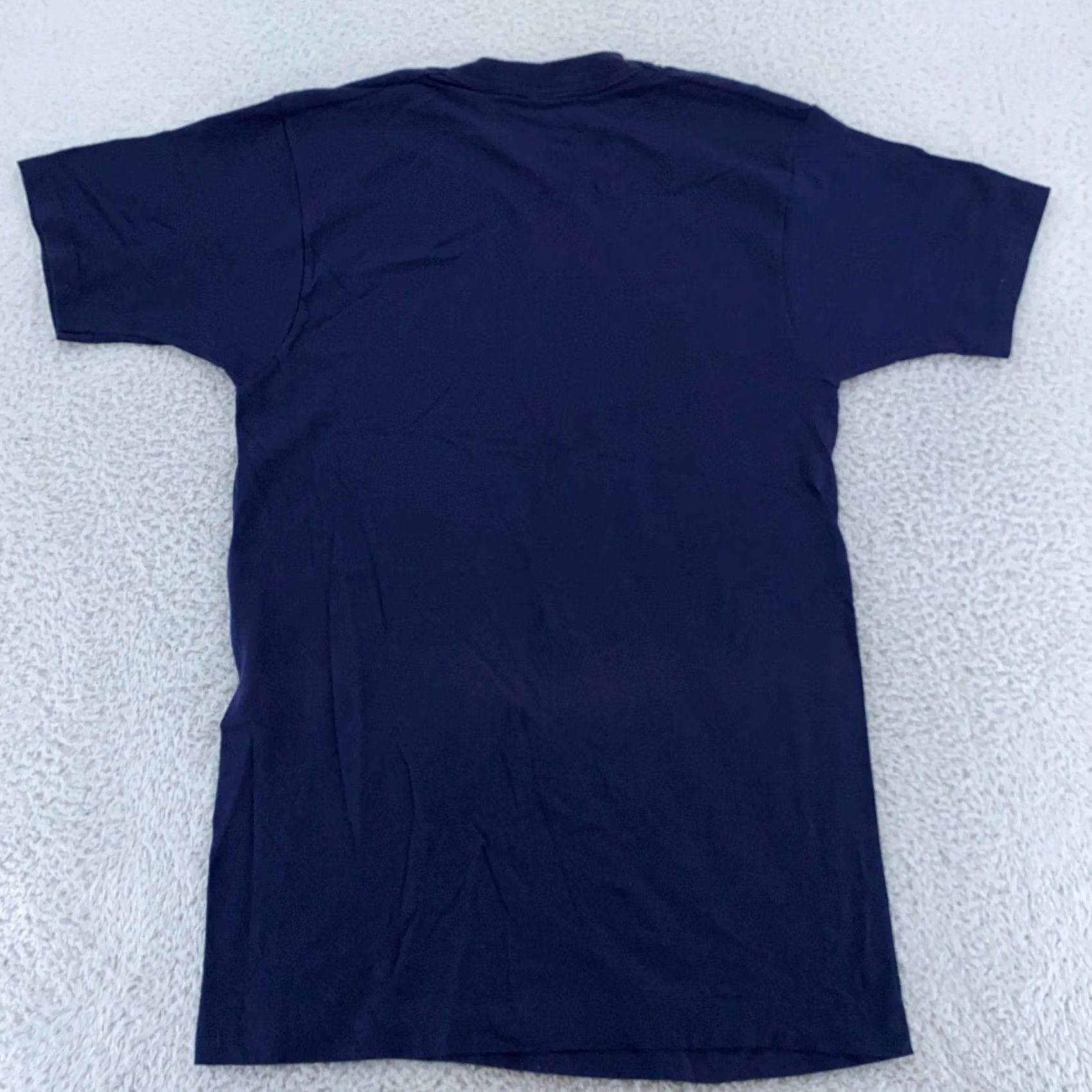 Fruit Of The Loom VINTAGE Fruit of the Loom Shirt Mens S/M Navy Blue Pocket Tee Made USA 90s Shirts Men Navy Pocket Tee Vintage Shirt Size US S / EU 44-46 / 1 - 5 Thumbnail