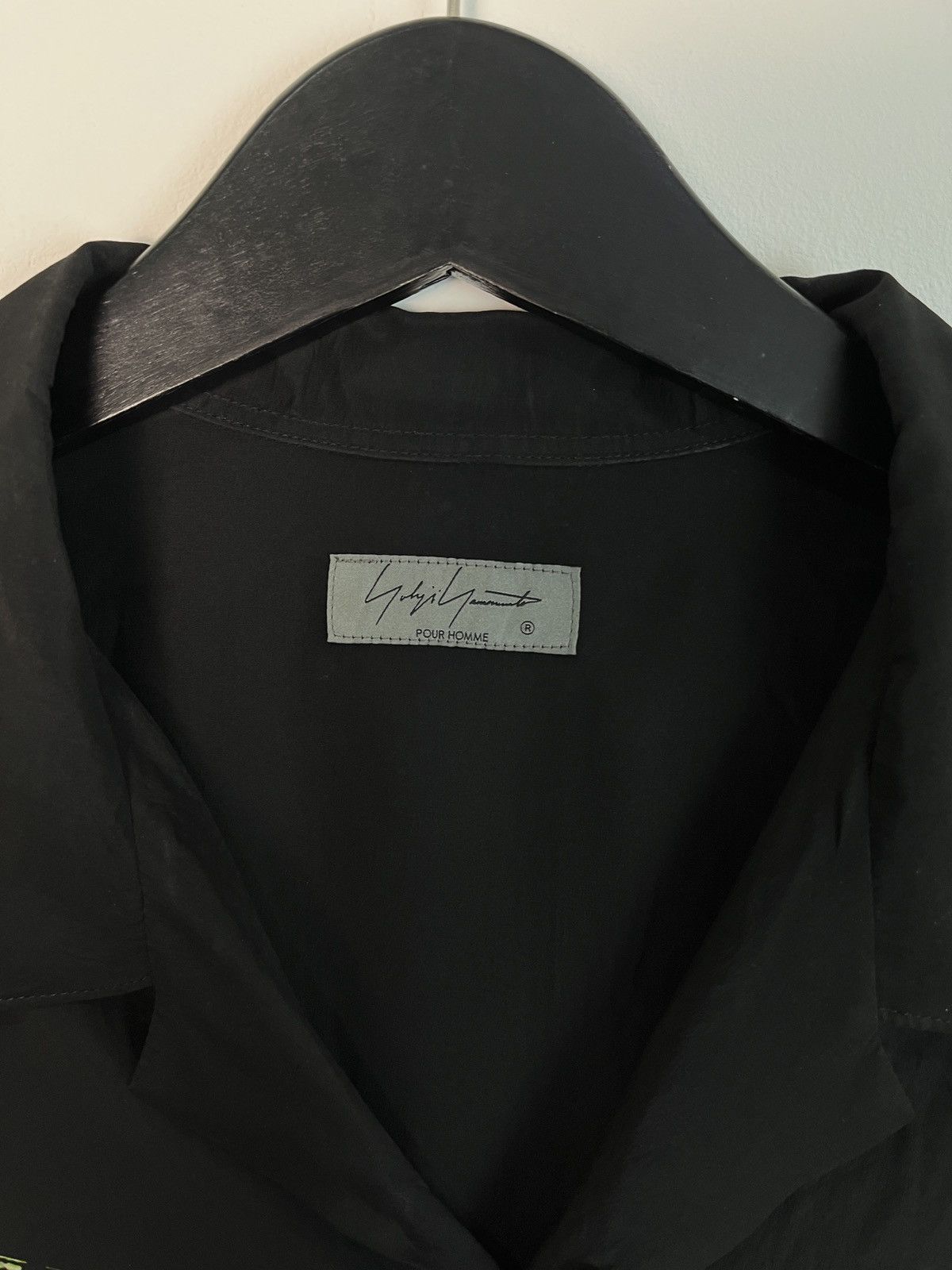 Yohji Yamamoto NWT Yohji Yamamoto Pour Homme Flashi PKB Flower Silk Shirt Size US XL / EU 56 / 4 - 3 Thumbnail