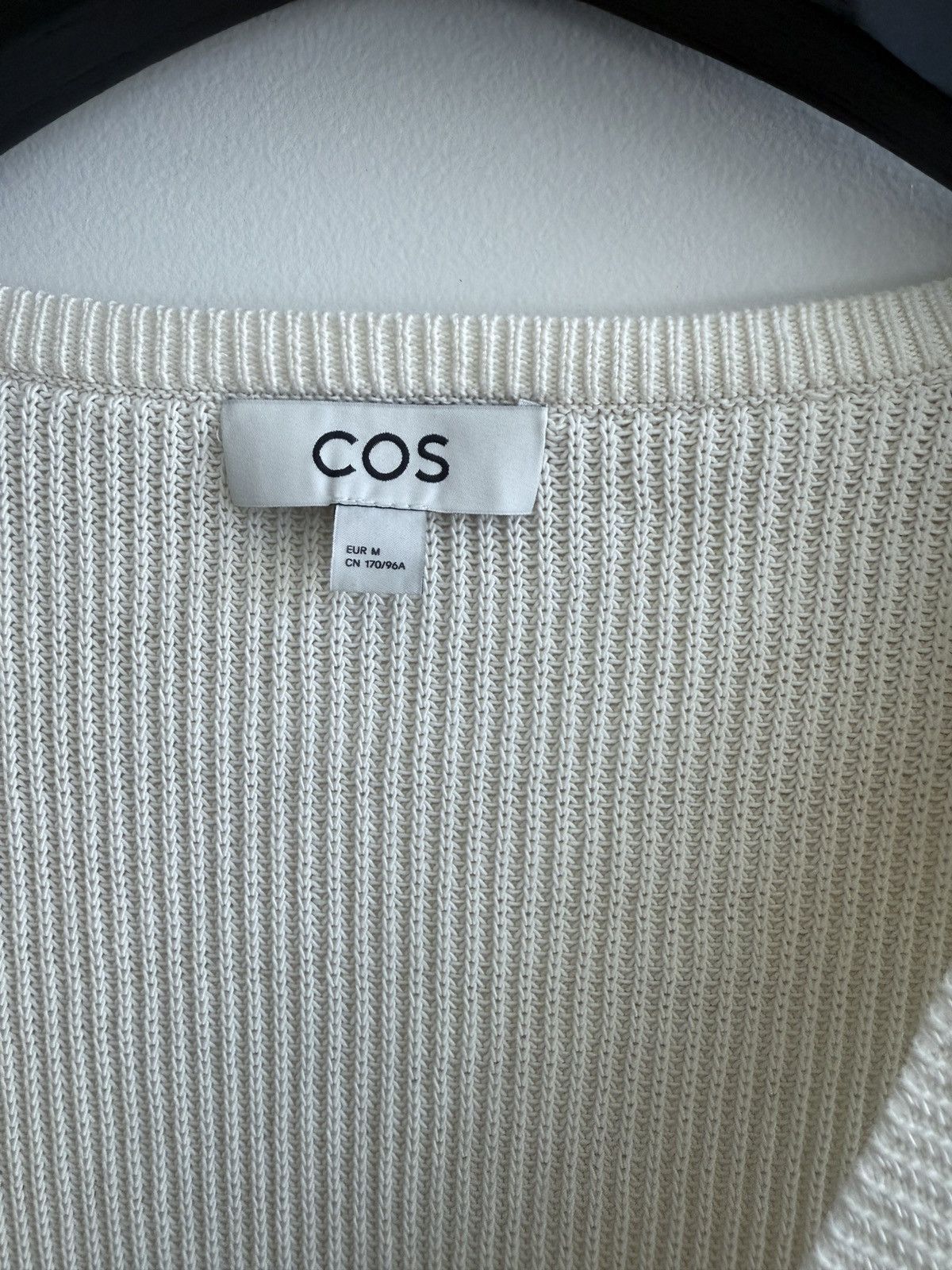 Cos Cos knitted cream vest Size US S / EU 44-46 / 1 - 4 Thumbnail