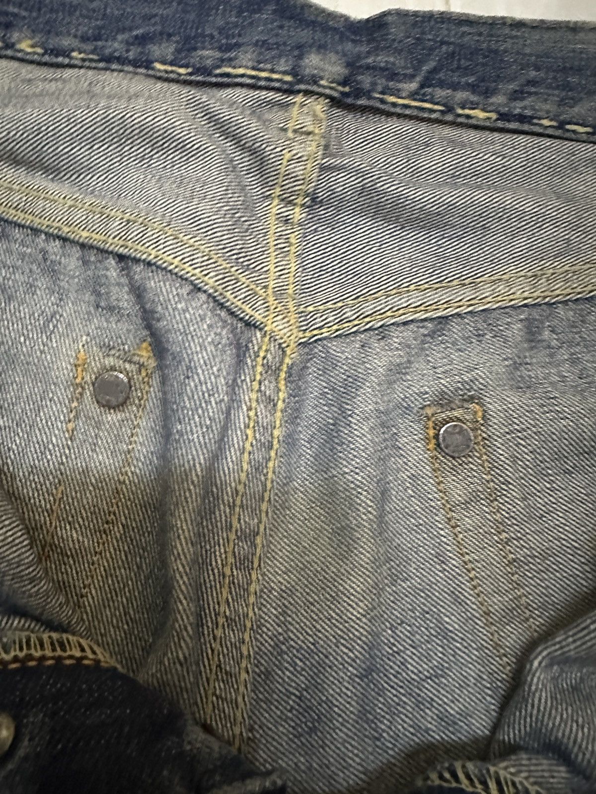 Levi's × Vintage Rare Levis 501 big e hidden rivet 1947 model Size US 32 / EU 48 - 11 Thumbnail