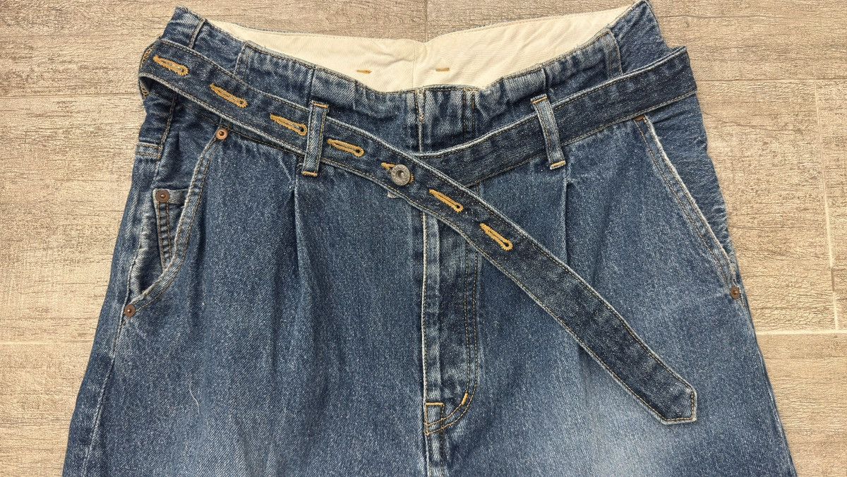 Doublet Doublet Wide leg denim jeans Size US 31 - 2 Thumbnail