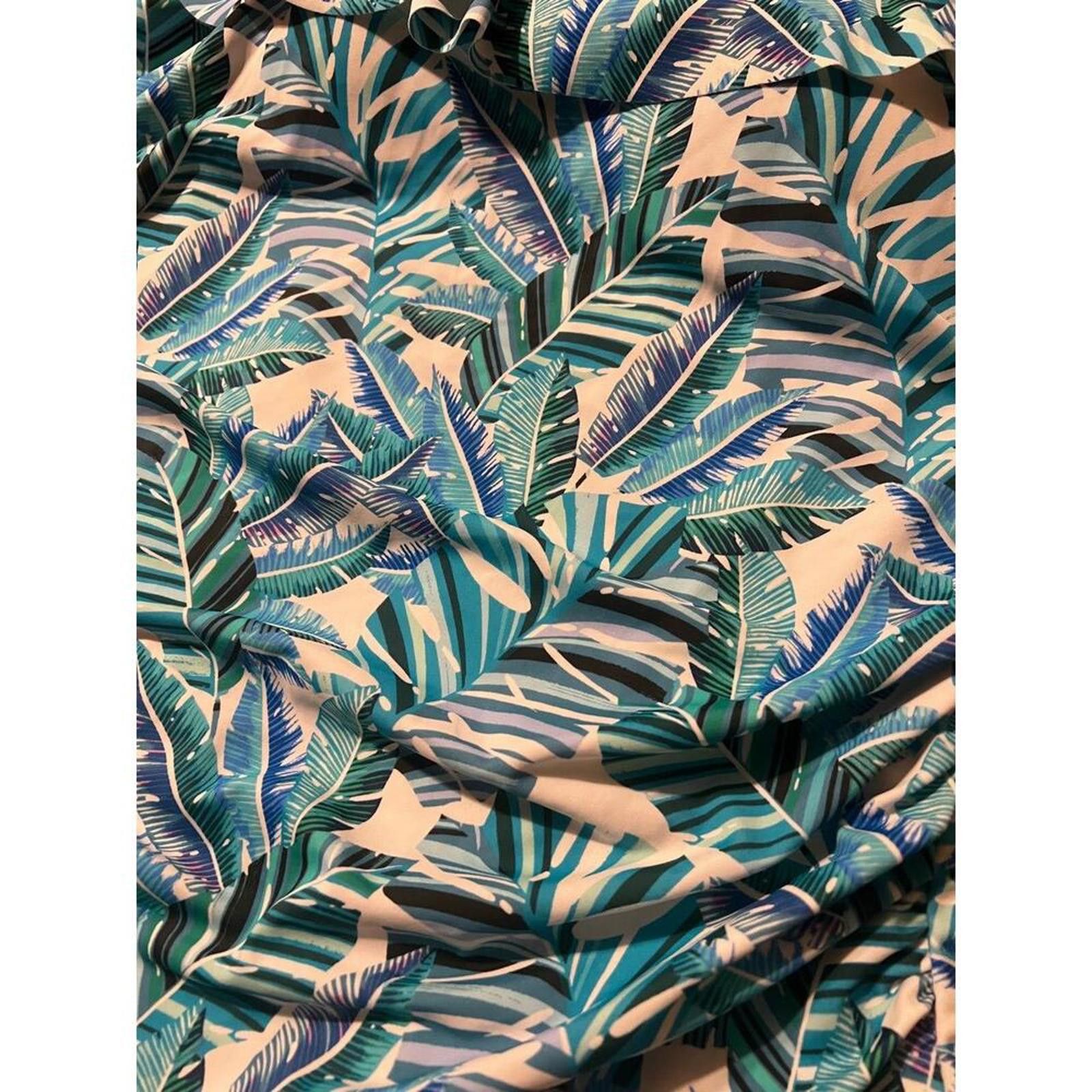 Other 2-3X One-Piece Swimsuit Tropical Off-Shoulder Tummy Control Size ONE SIZE - 4 Thumbnail
