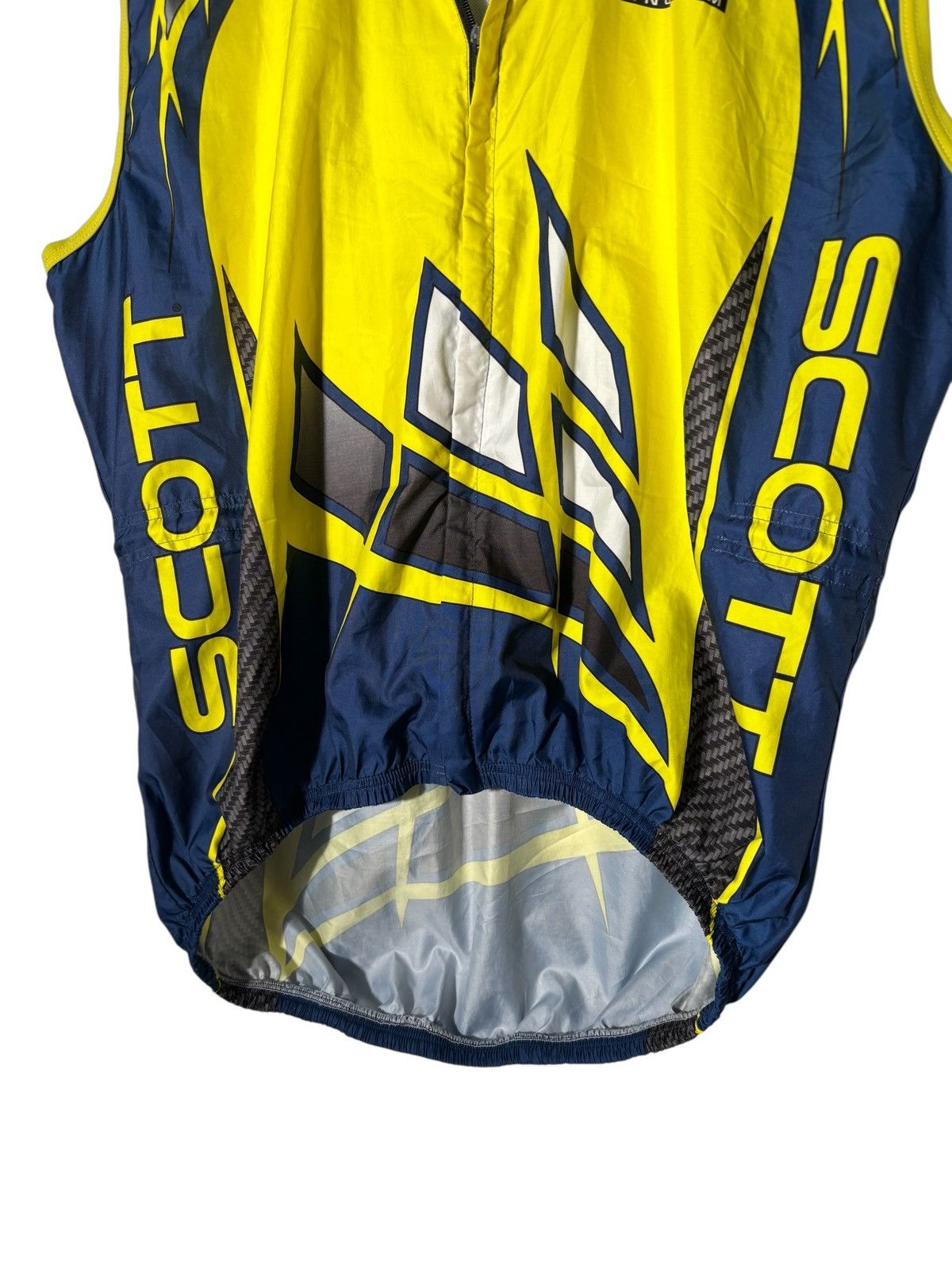 Schott Scott Racing Team Jersey Bicycle Made in USA 90’s Retro Size US L / EU 52-54 / 3 - 3 Thumbnail
