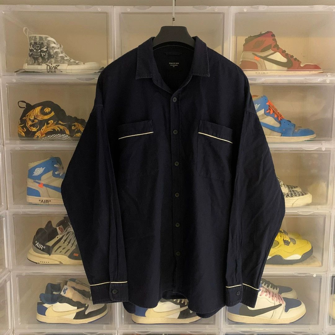 Fear of God Fear of God Season 5 Deep Blue Shirt Size US L / EU 52-54 / 3 - 1 Thumbnail