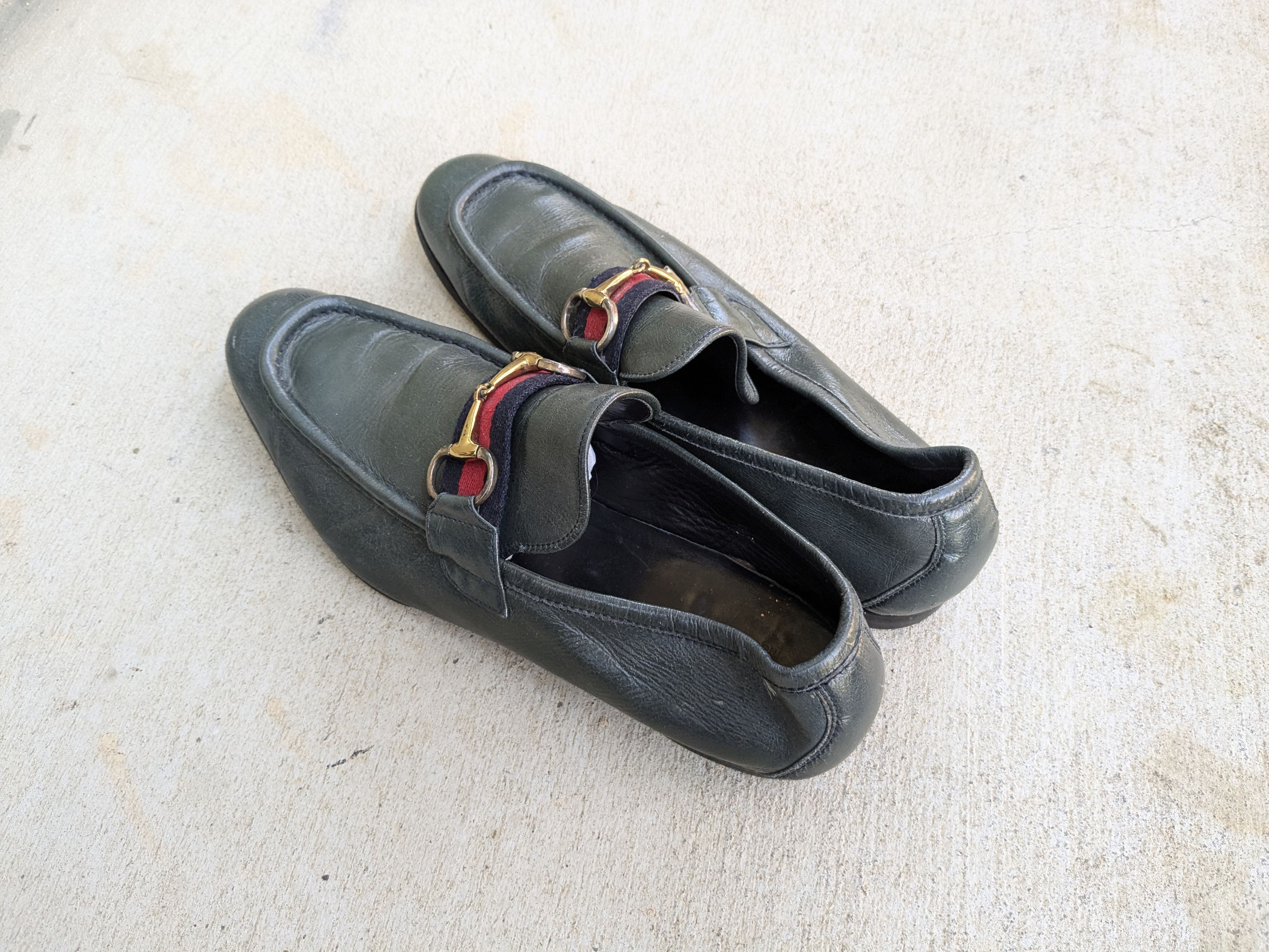 Gucci Gucci Horsebit Loafers Green 9 Snaffle Bit Tom Ford Leather Size US 9 / EU 42 - 10 Thumbnail